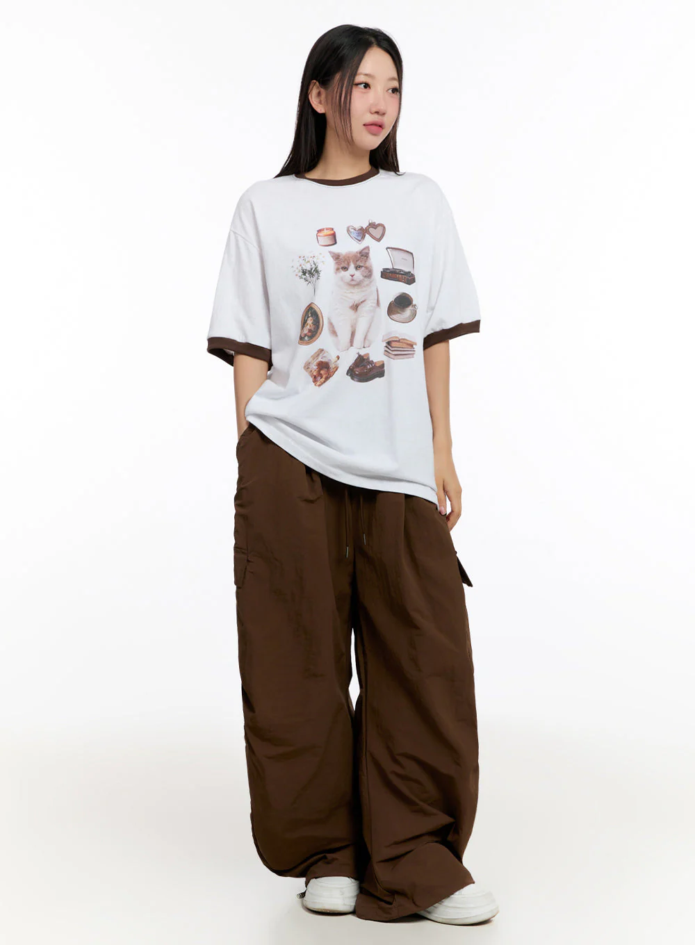 Adjustable Nylon Cargo Pants IU509 - Image 10