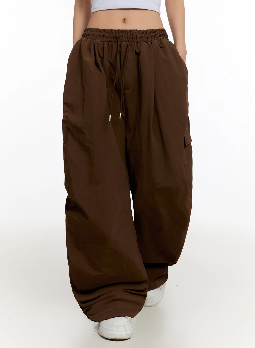 Adjustable Nylon Cargo Pants IU509 - Image 7
