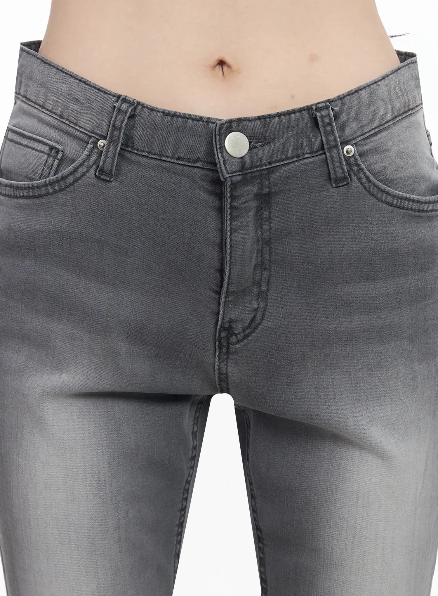 Aiana Slim Fit Bootcut Jeans IY511 - Image 4