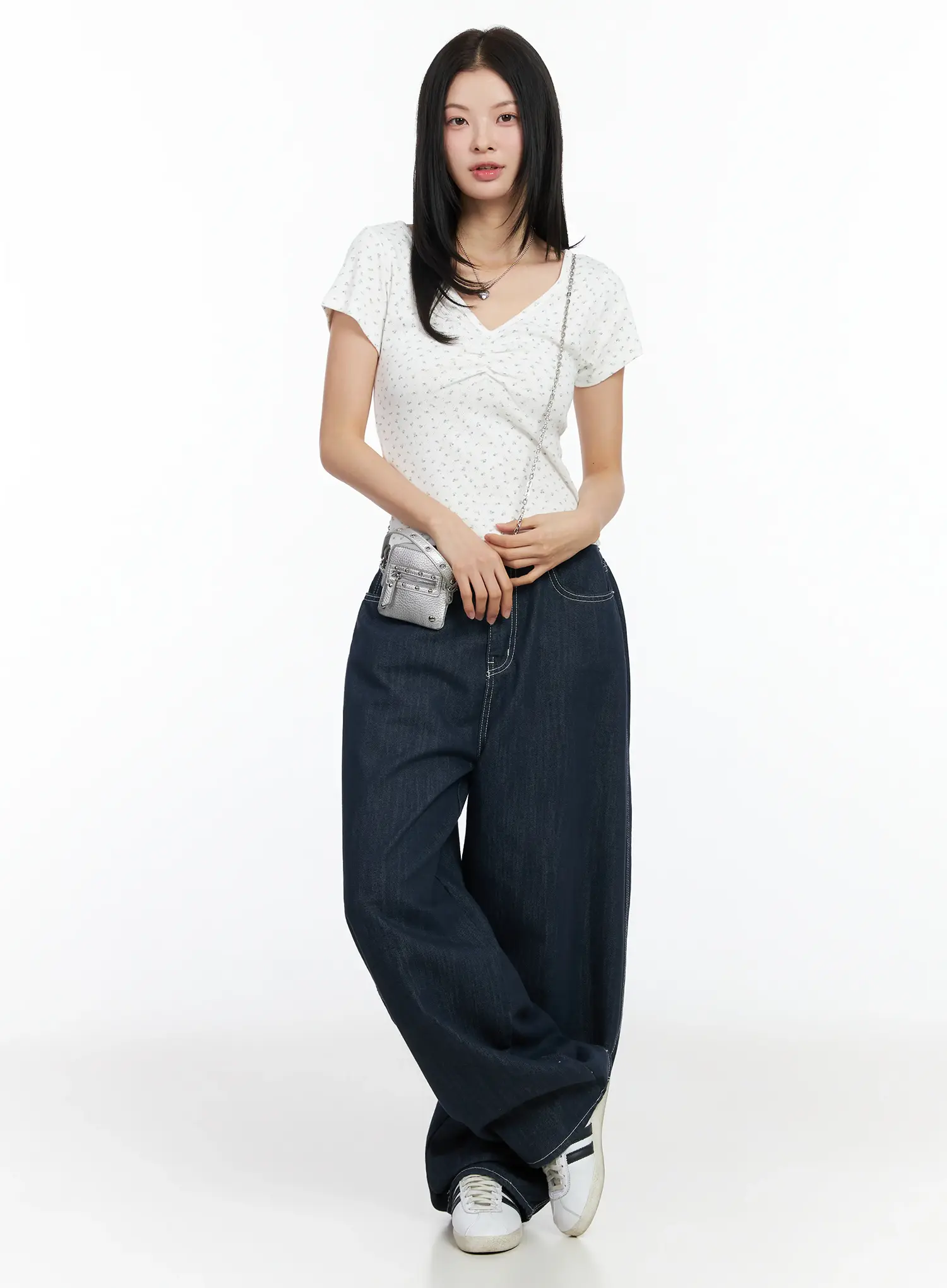 Alaya Semi-Balloon Denim Jeans IM524 - Image 2
