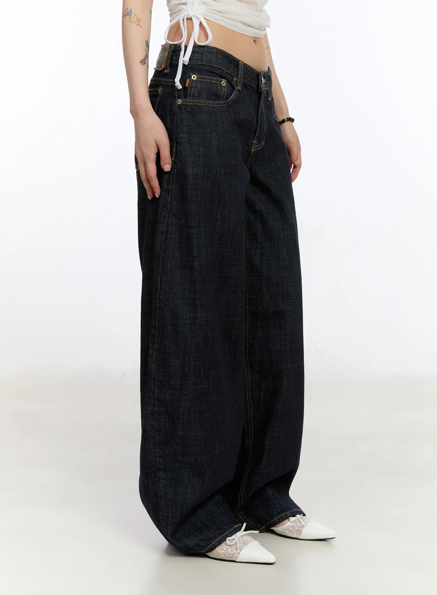 Aleia Dark Washed Jeans CA506 - Image 4