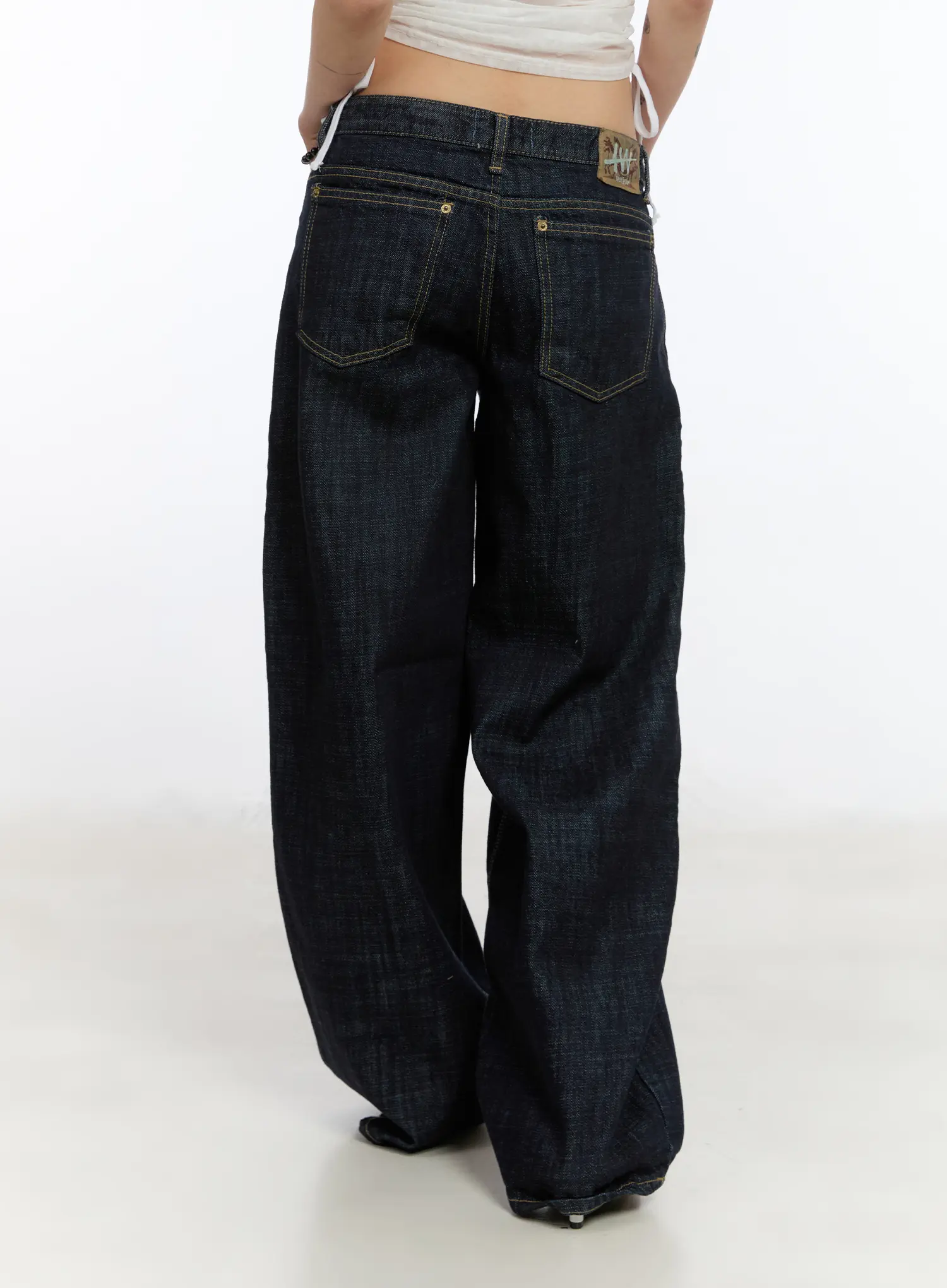 Aleia Dark Washed Jeans CA506 - Image 6