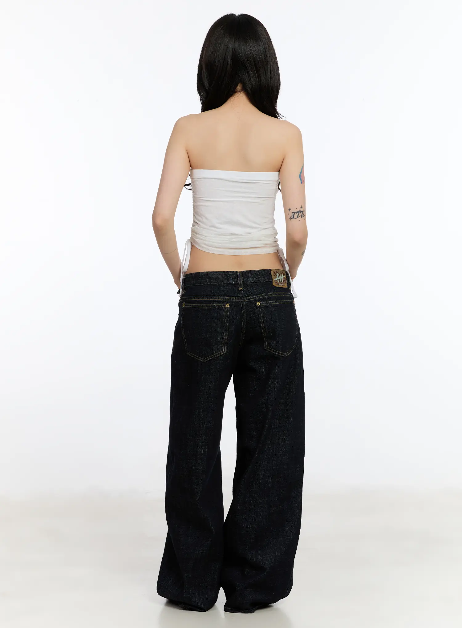 Aleia Dark Washed Jeans CA506 - Image 7