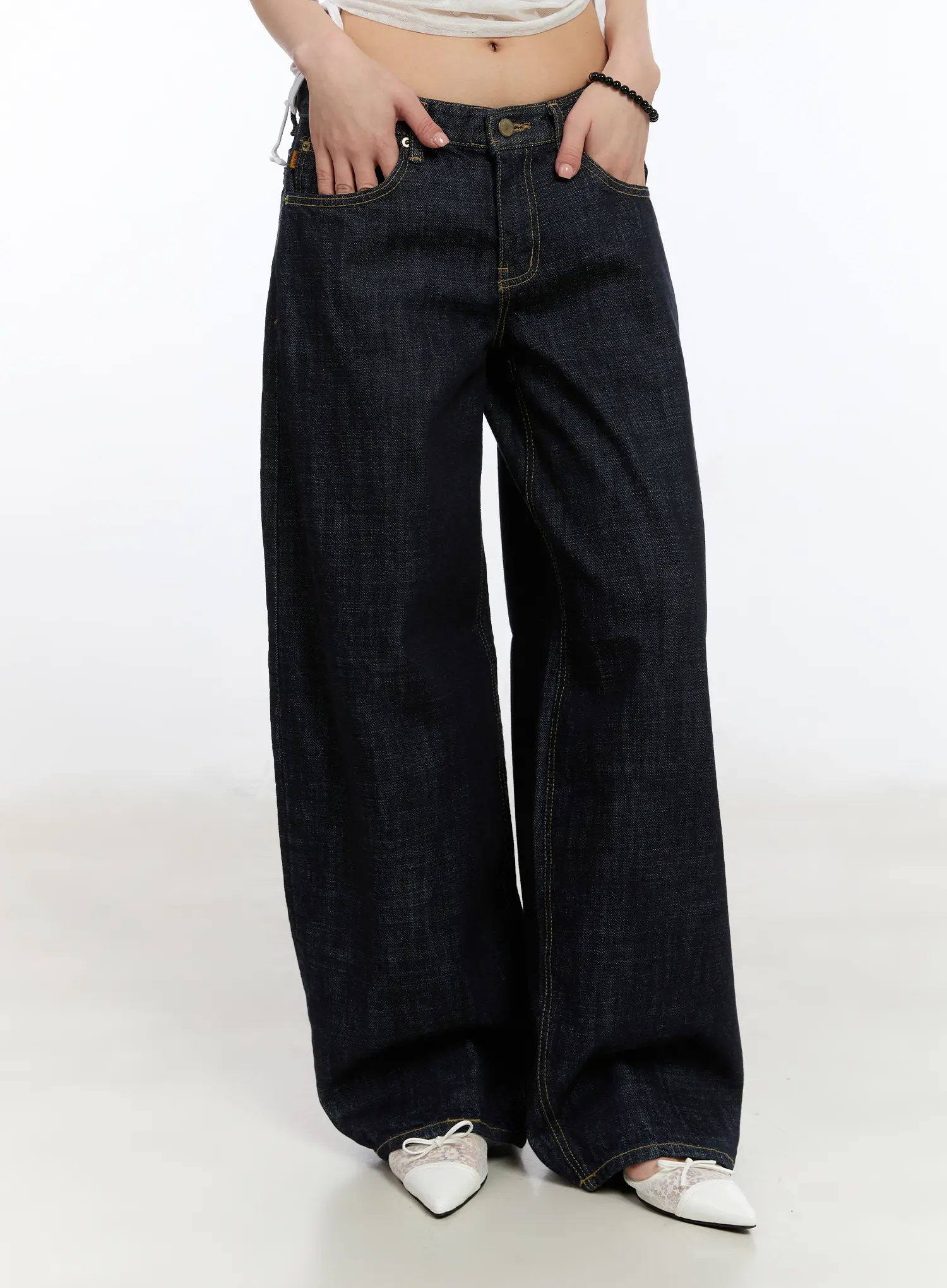 Aleia Dark Washed Jeans CA506 - Image 9