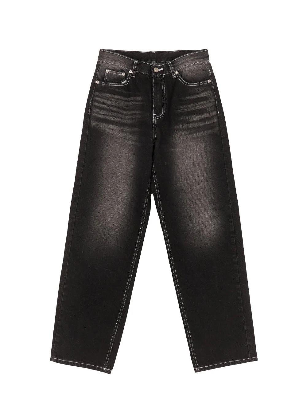 Alexis Stitched Wide-Leg Jeans IA504 - Image 11