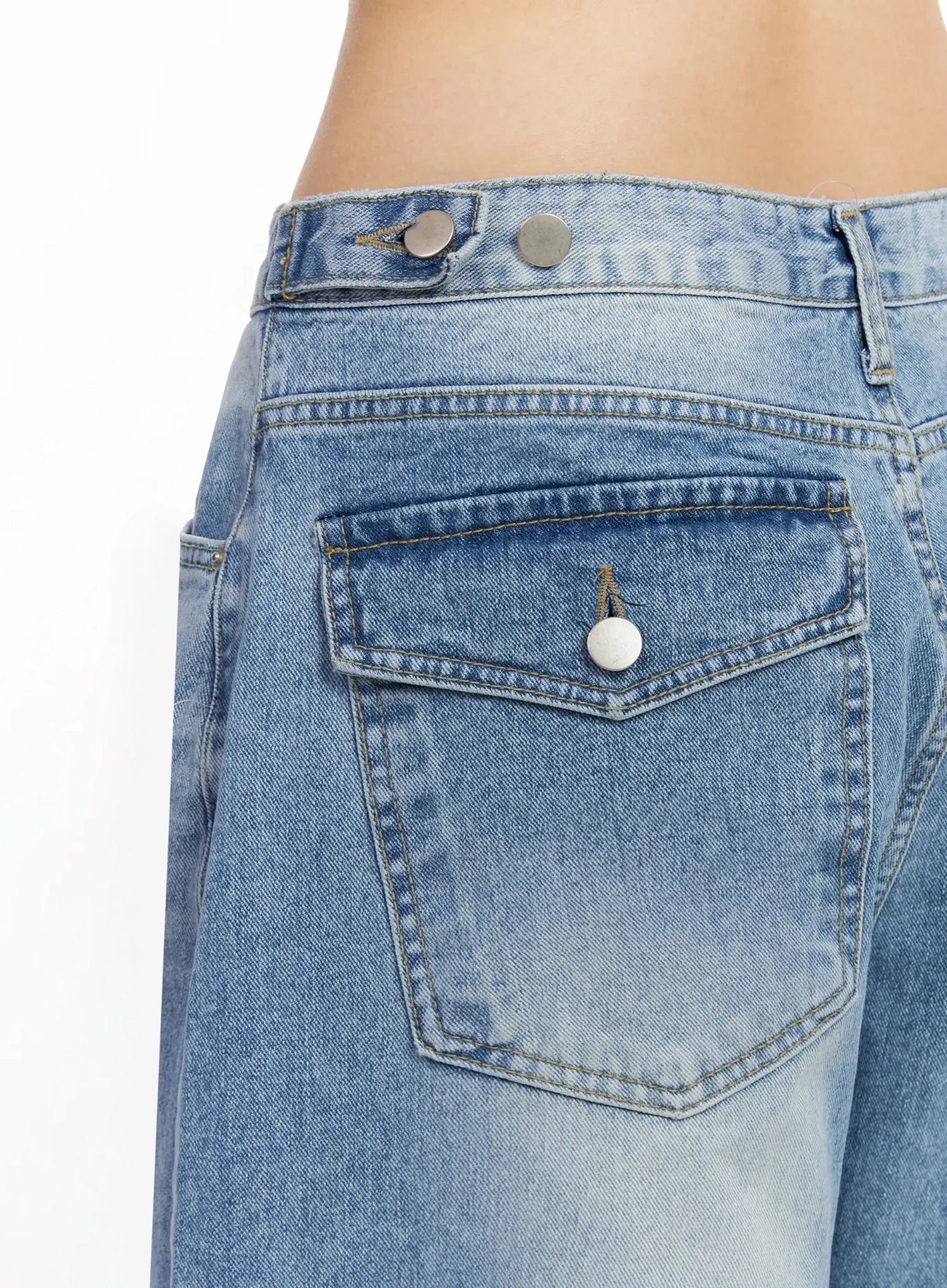 Aleyna Wide Leg Jeans IA523 - Image 13