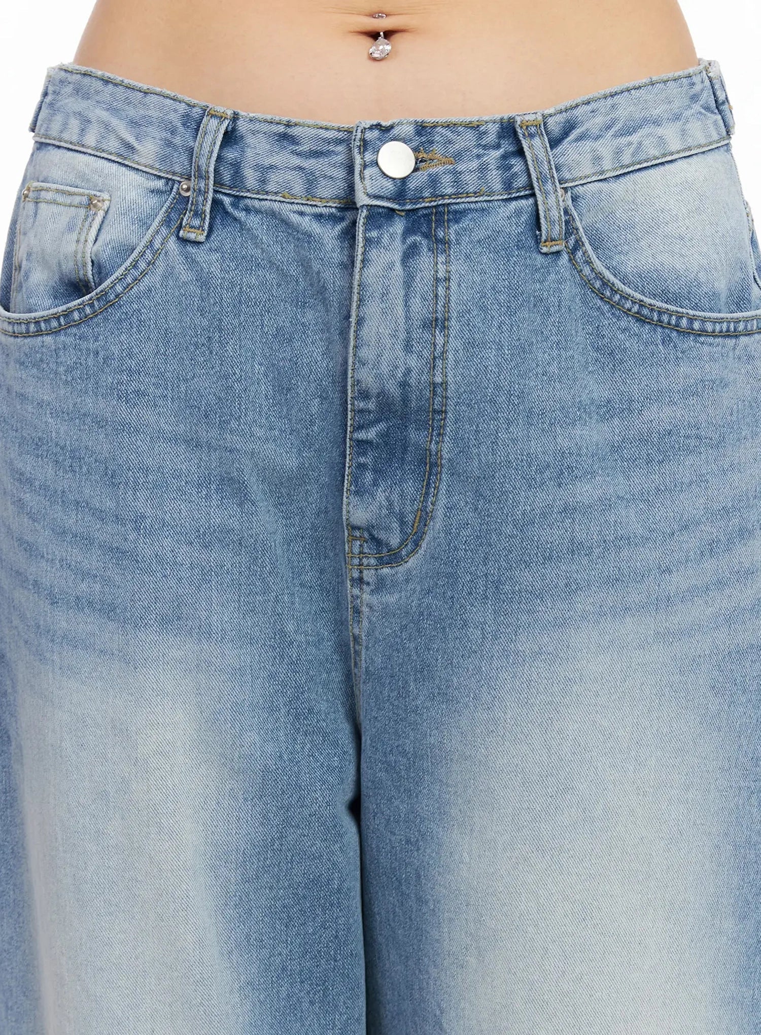 Aleyna Wide Leg Jeans IA523 - Image 4