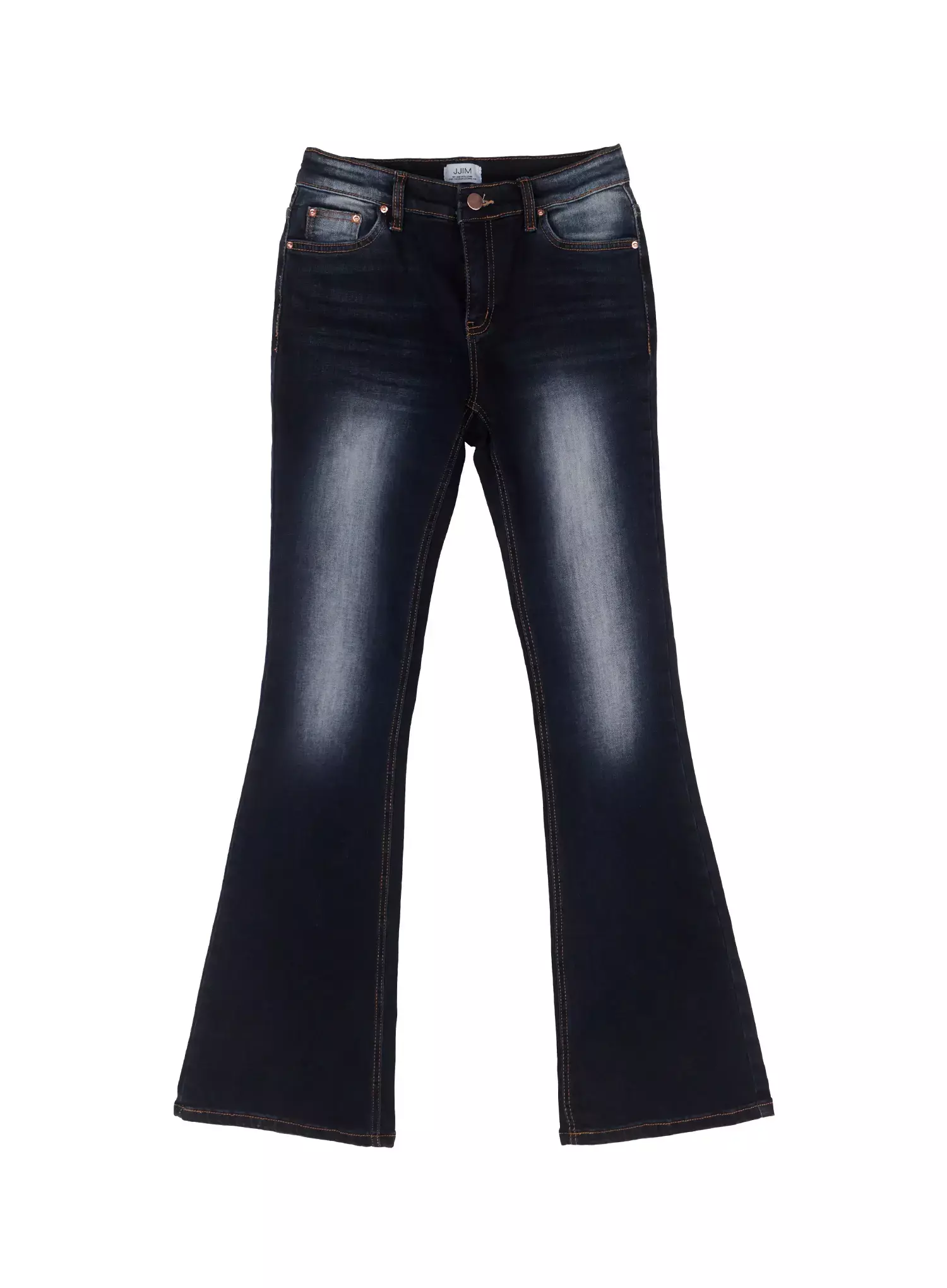 Aliyah Mid-Rise Flared Jeans IG528 - Image 13