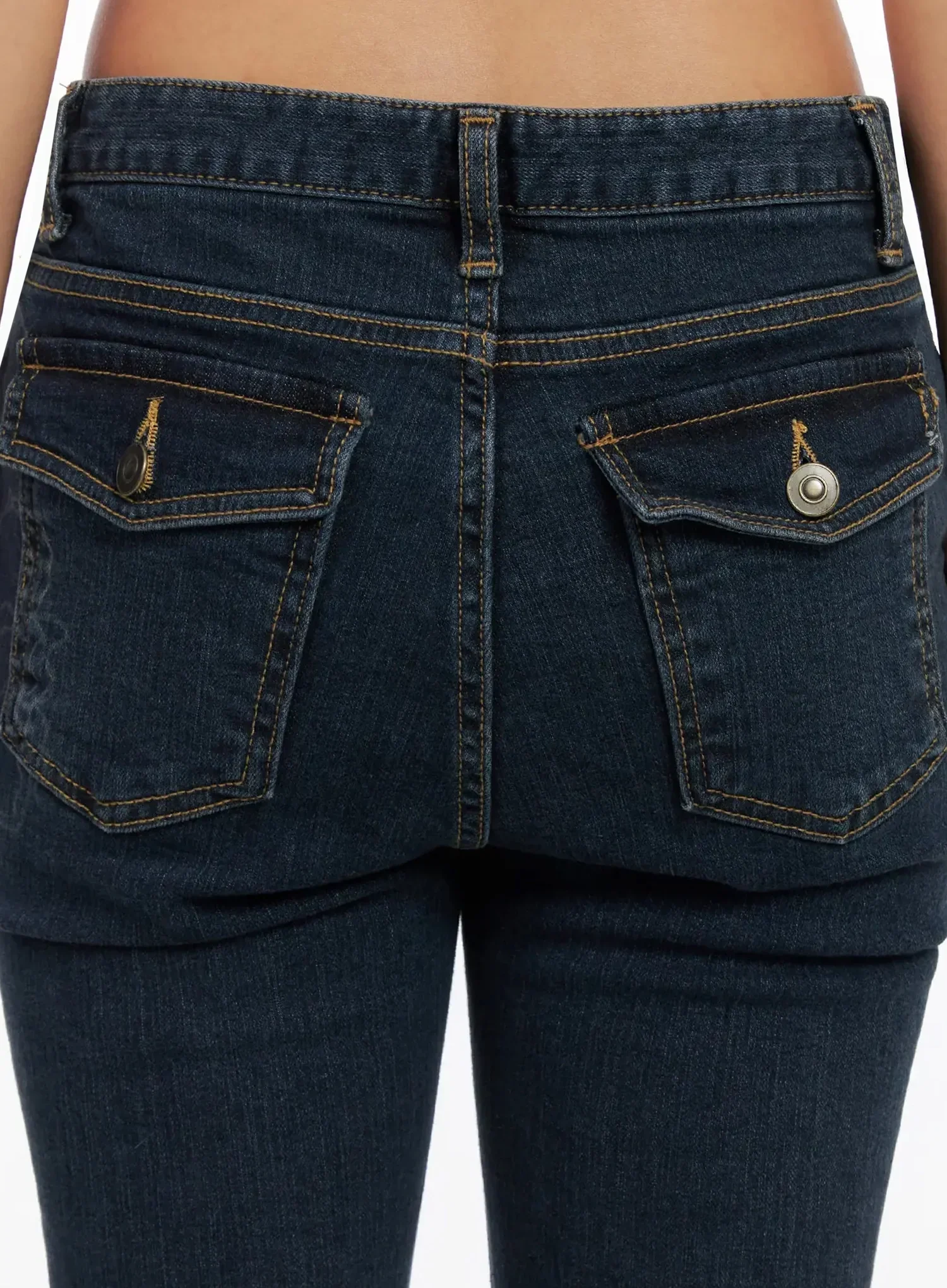Amari Floral Embriodered Bootcut Jeans IN528 - Image 12