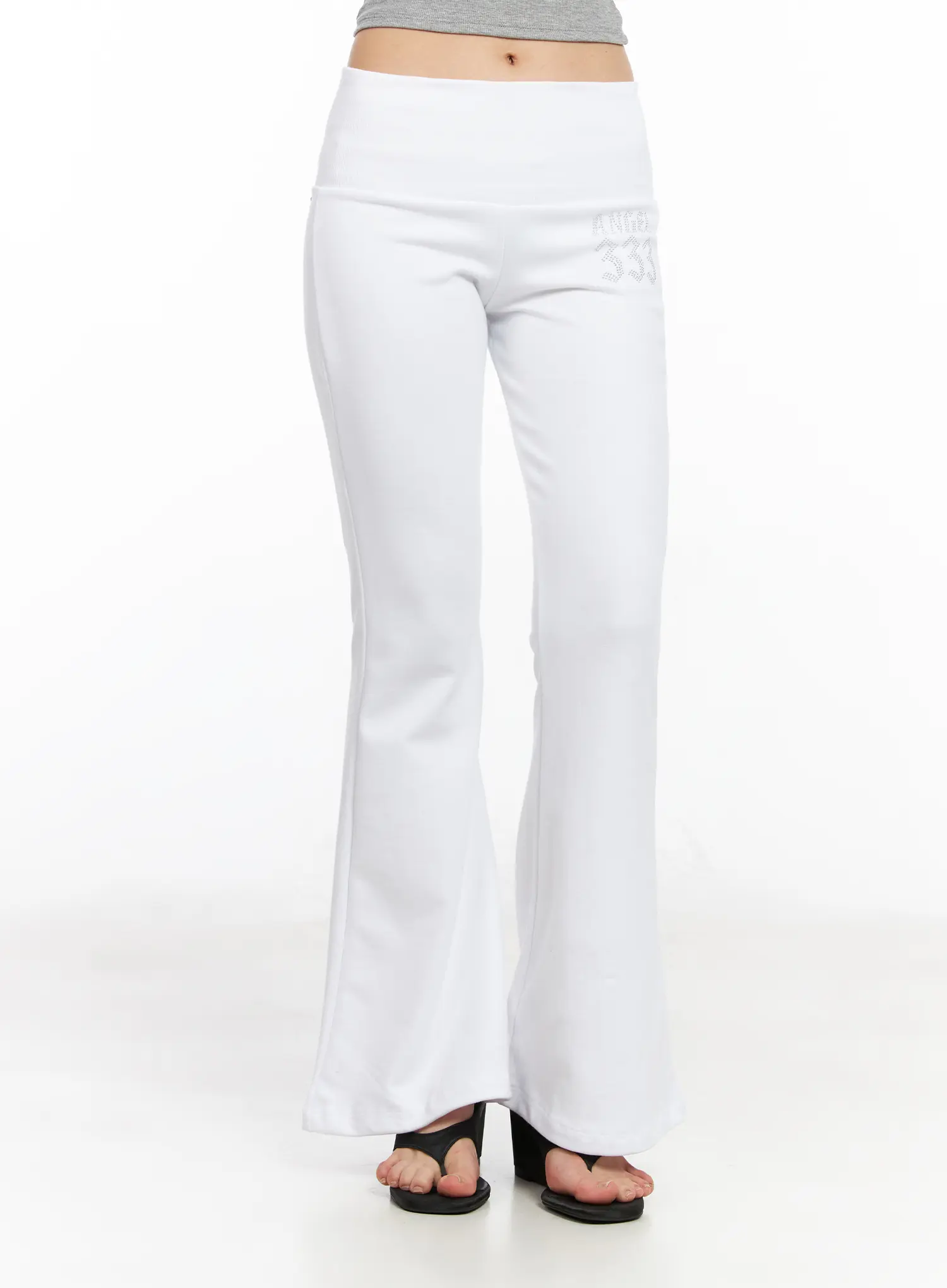 Angelic Studded Bootcut Leggings CM517 - Image 9