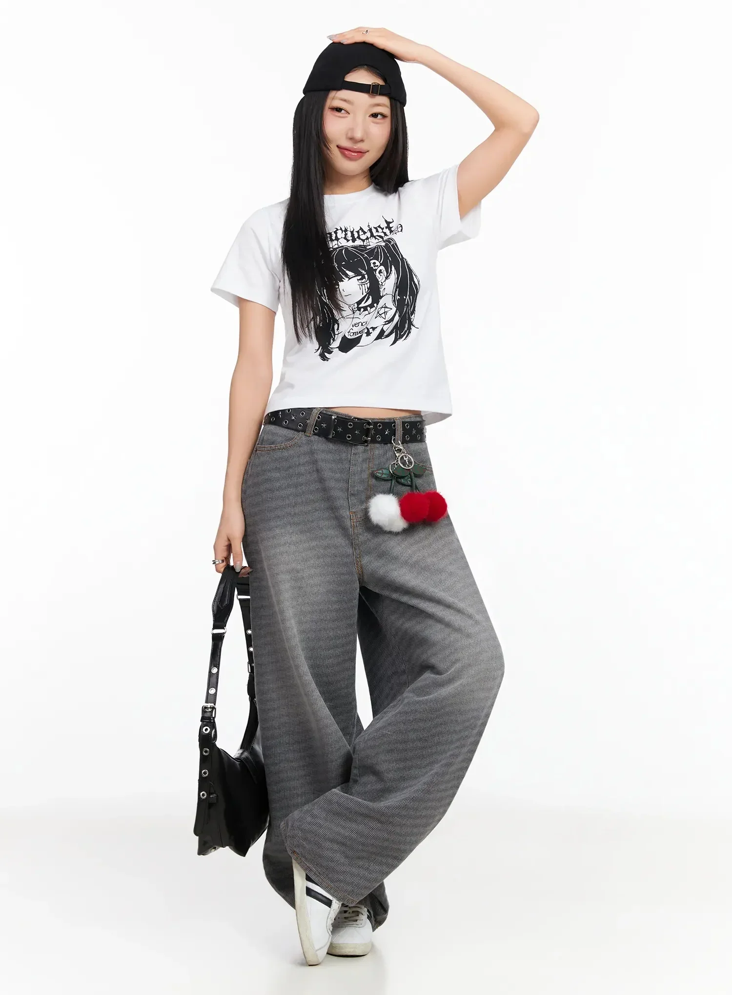 Anime Print Graphic T-Shirt CA513 - Image 14