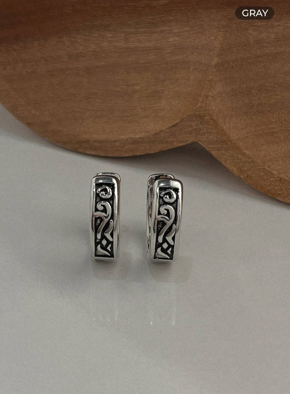 Anna Round Earrings IL415 - Image 5