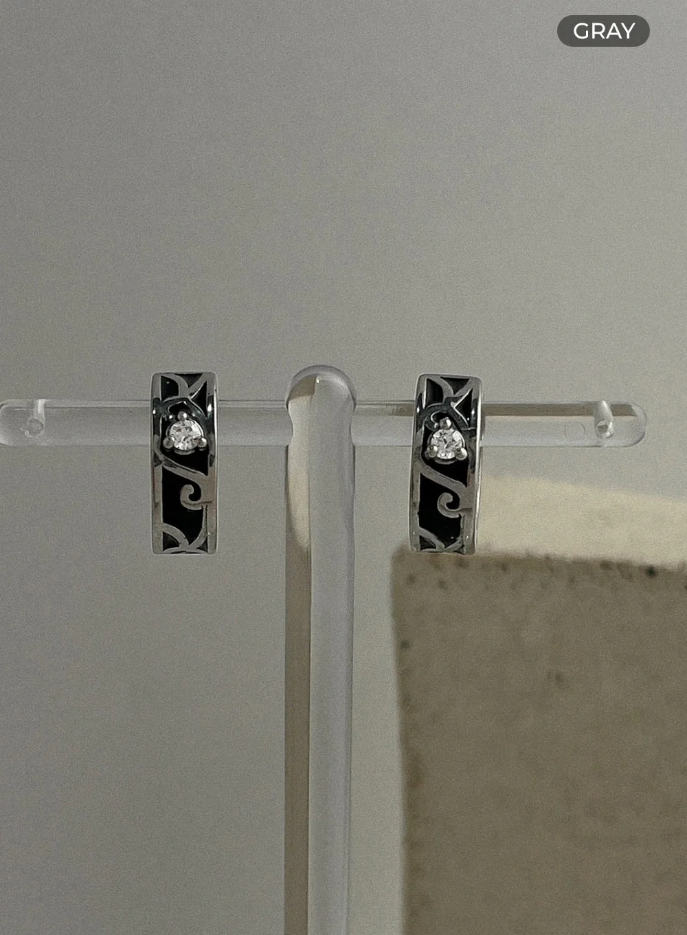 Antique Cubic Ring Earrings IL415 - Image 5