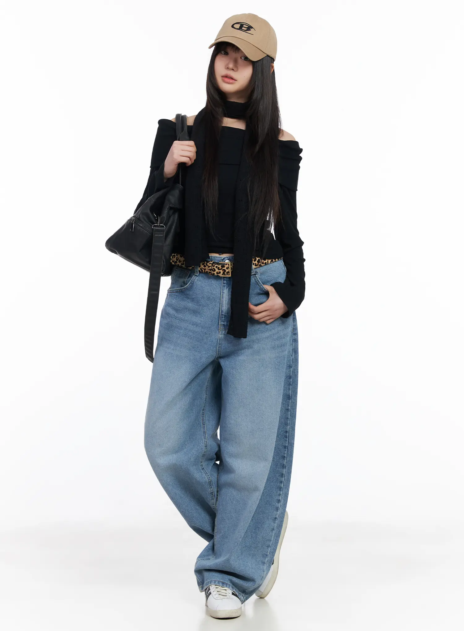 Ariyah High-Waist Baggy Jeans CM512 - Image 2