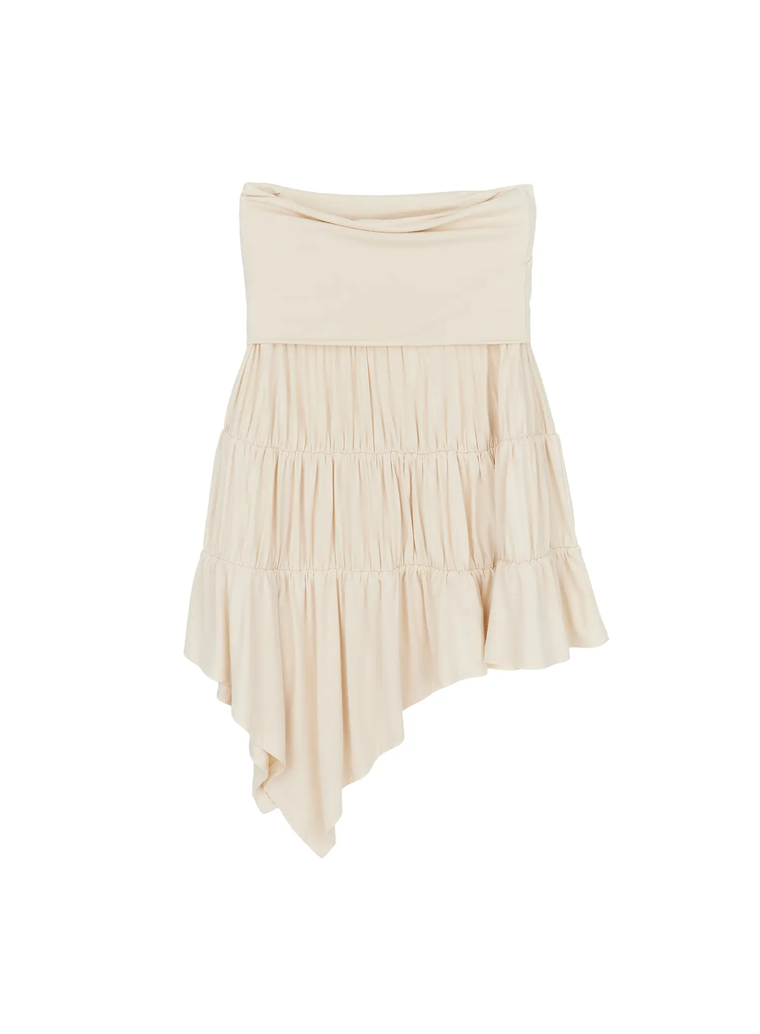 Asymmetric Flare Midi Skirt CF519 - Image 12