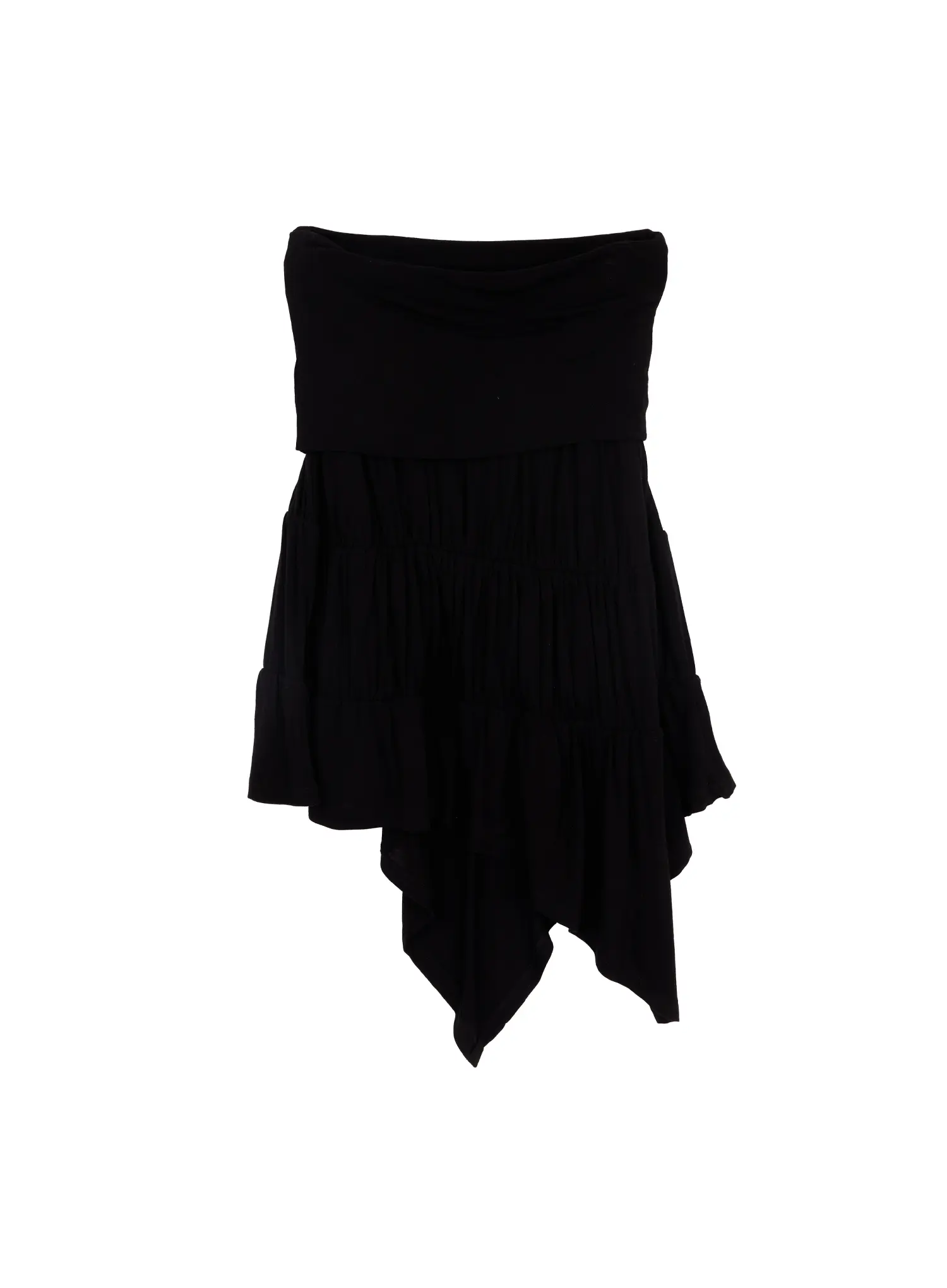 Asymmetric Flare Midi Skirt CF519 - Image 13