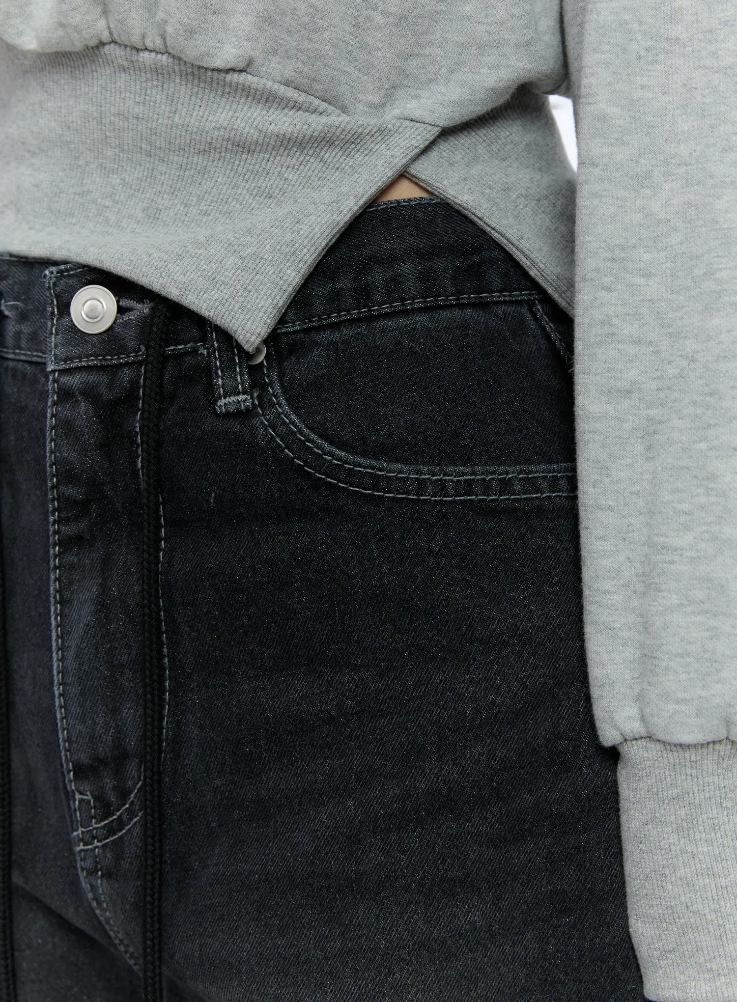 Asymmetric Off-Shoulder Sweatshirt Top CG512 - Image 8