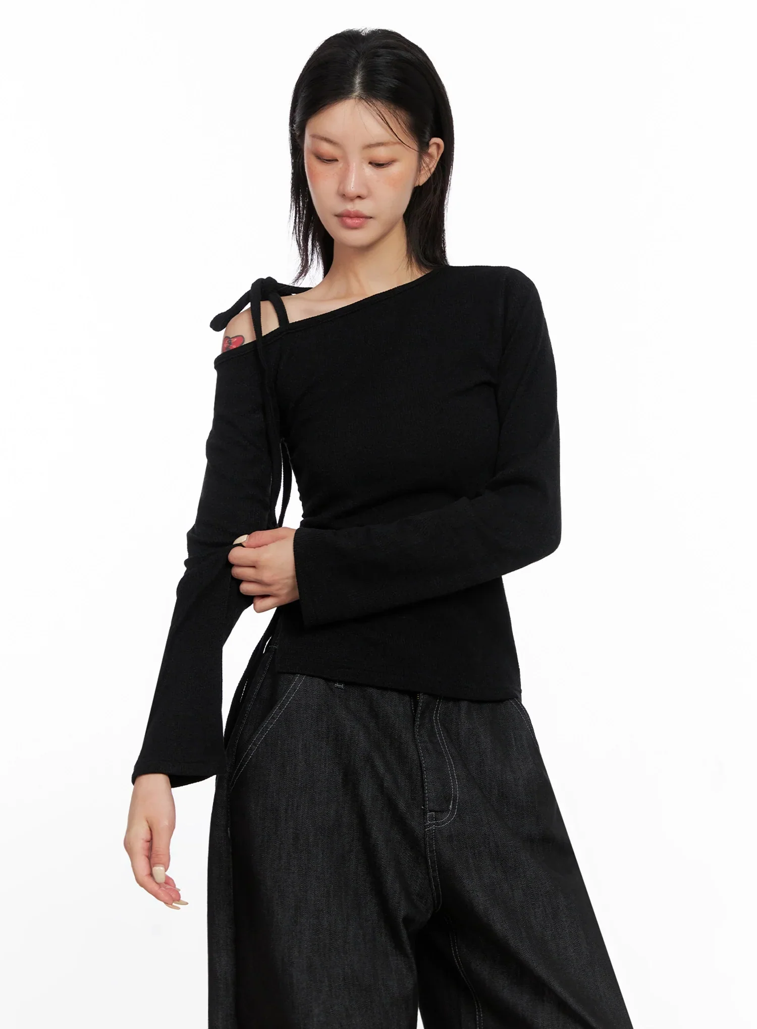 Asymmetric String Tie Top IS515 - Image 10