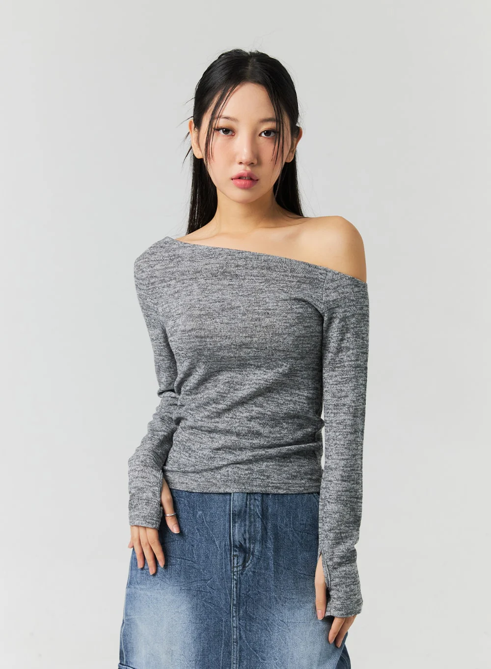 Asymmetrical One-Shoulder Top CO323 - Image 4