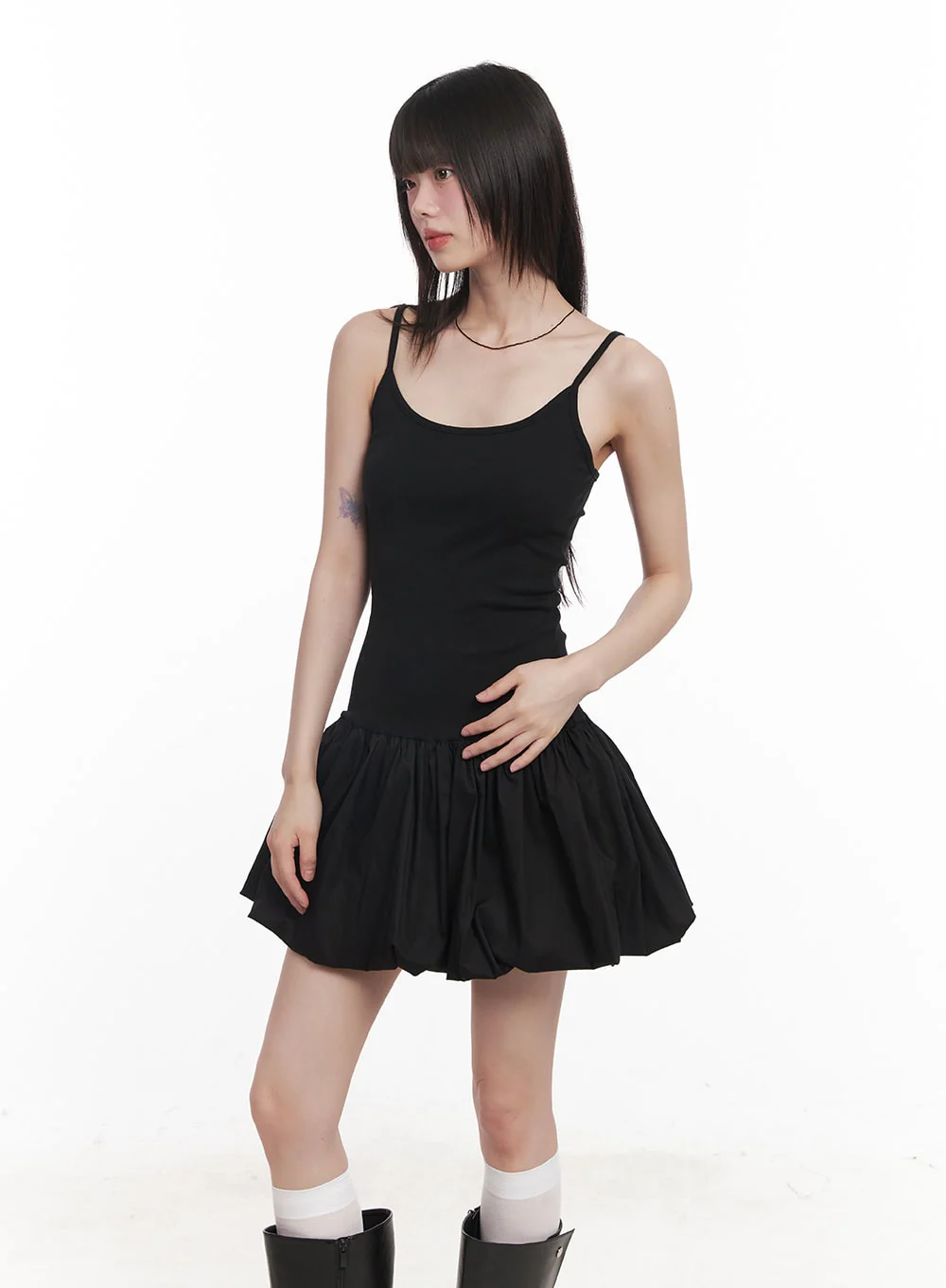 Balloon Cami Mini Dress CY521 - Image 5