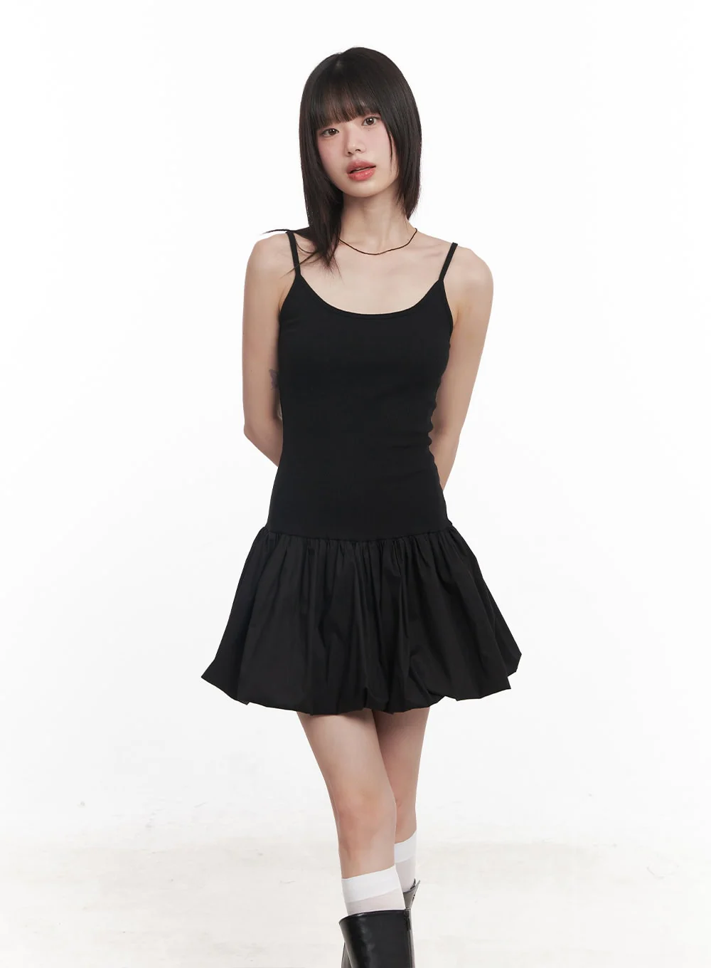 Balloon Cami Mini Dress CY521 - Image 9