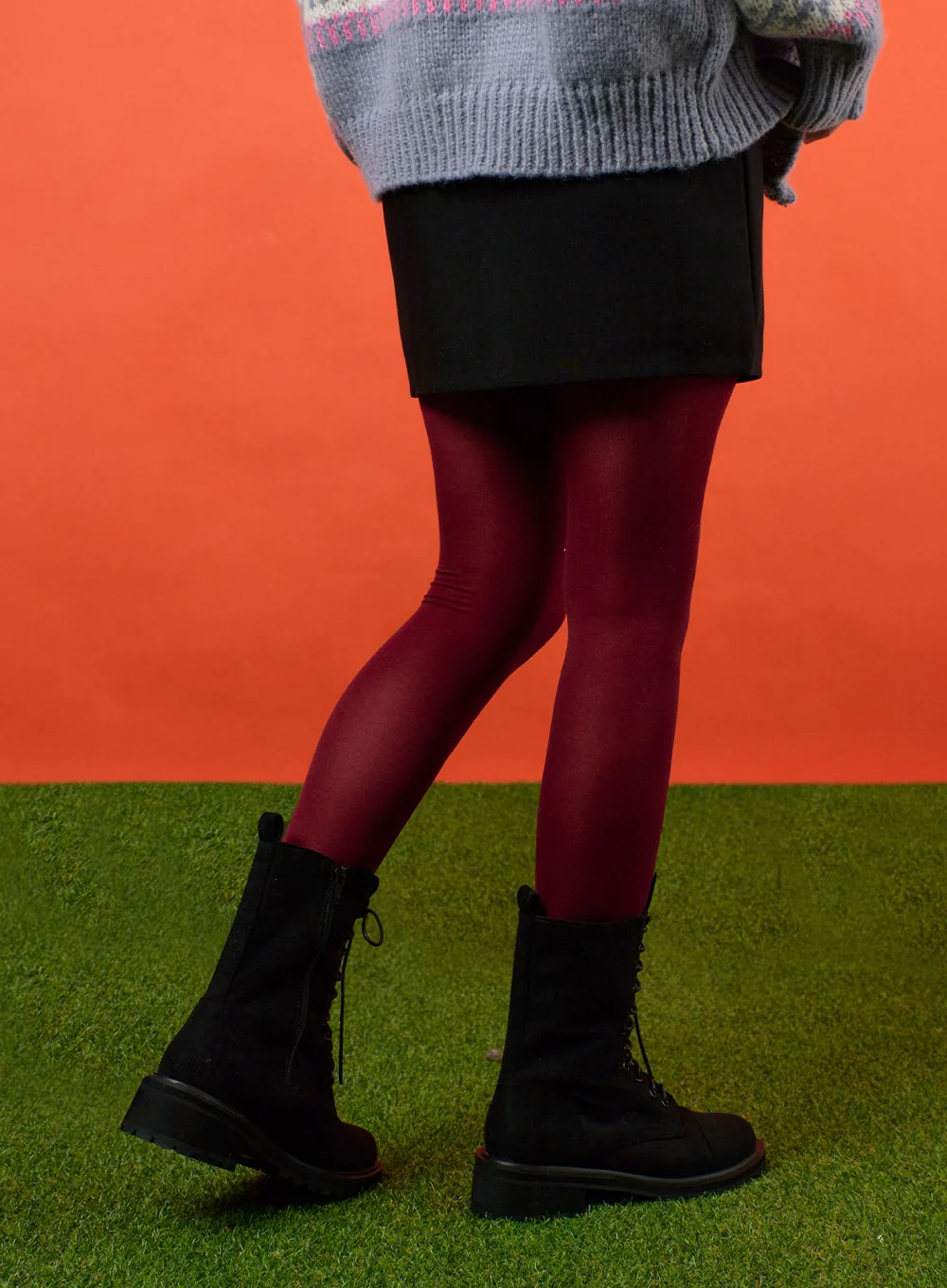 Basic Color Tights OF405 - Image 5