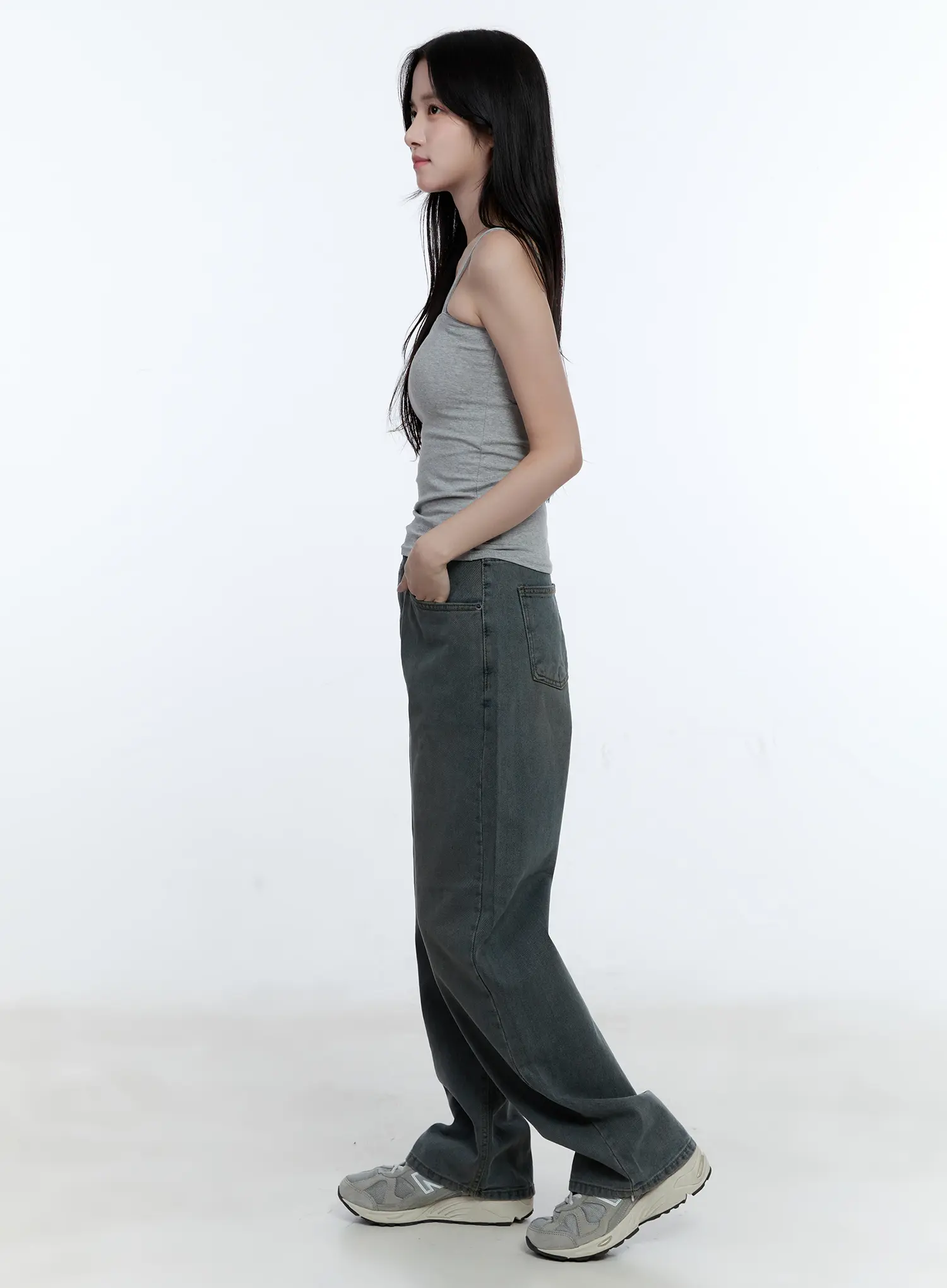 Basic Cotton Blend Stretch Cami CG512 - Image 4