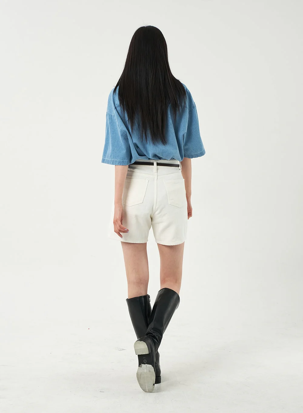 Basic Cotton Shorts OA327 - Image 8