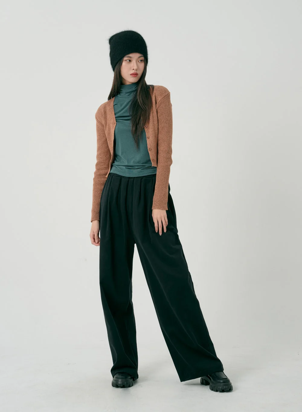 Basic Long Sleeve Turtleneck ID07 - Image 10