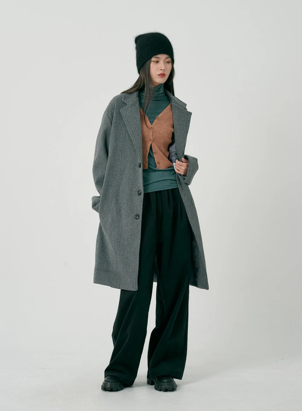 Basic Long Sleeve Turtleneck ID07 - Image 11