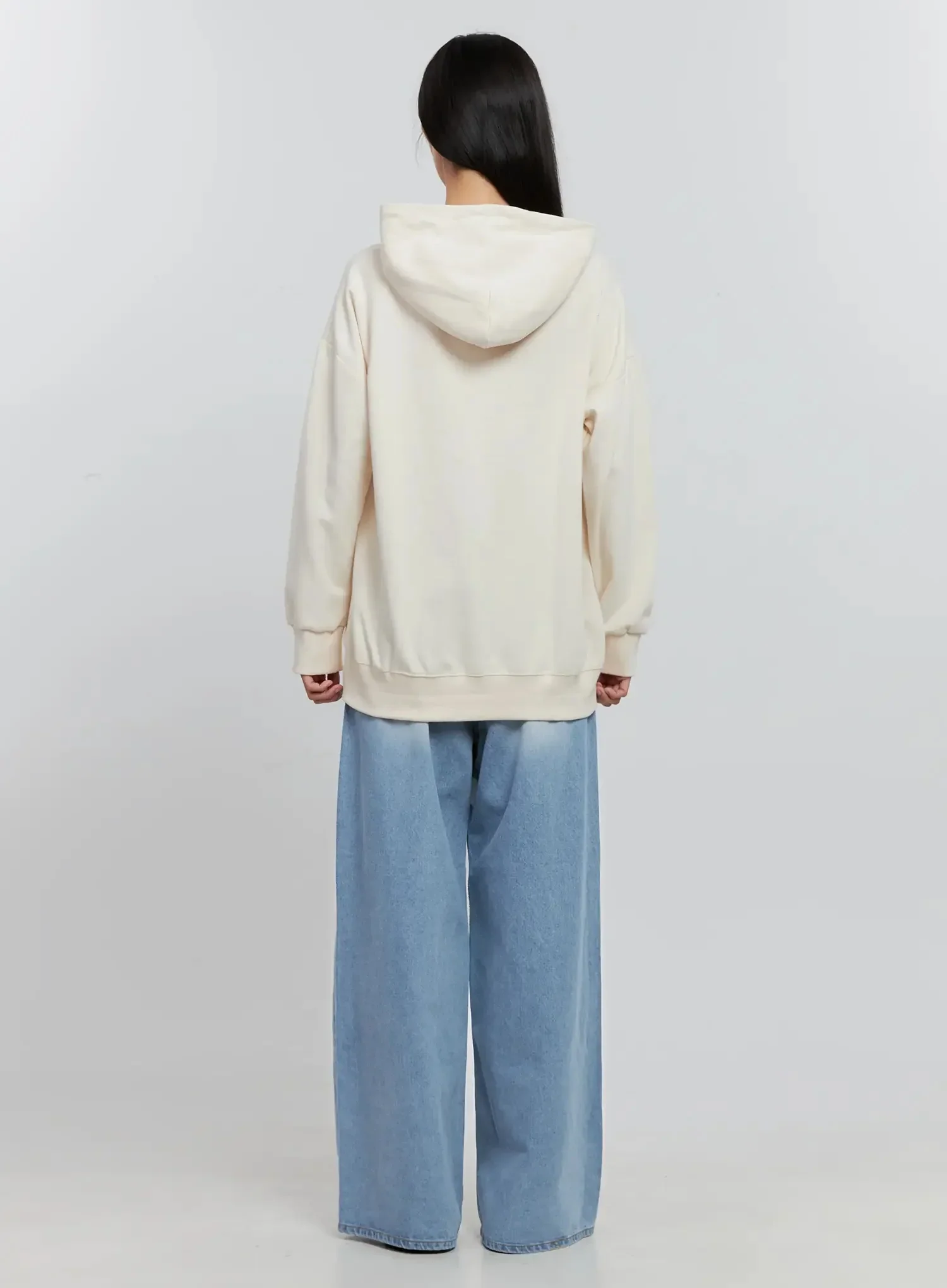 Basic Oversized Hoodie IS516 - Image 10
