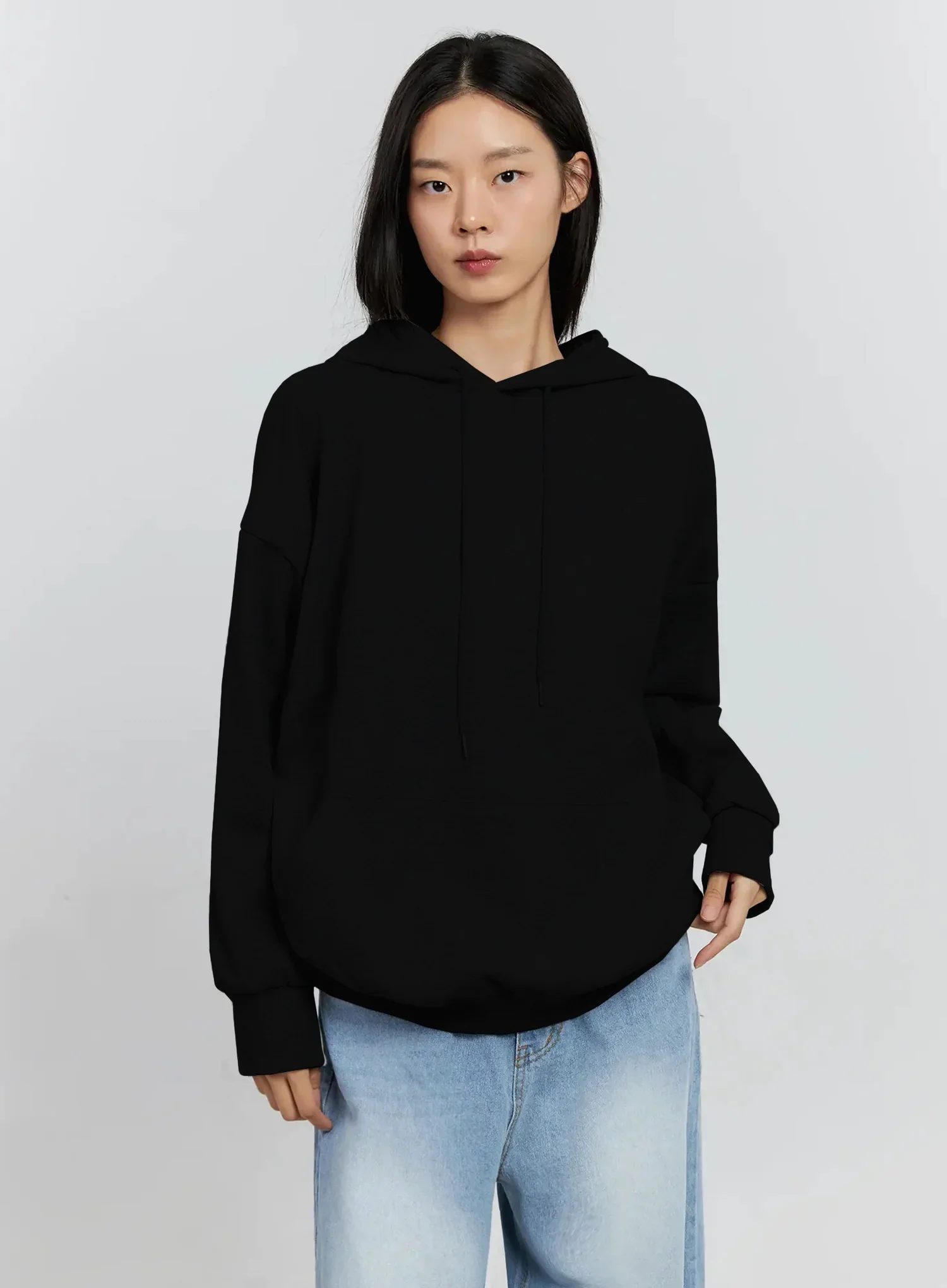 Basic Oversized Hoodie IS516 - Image 14