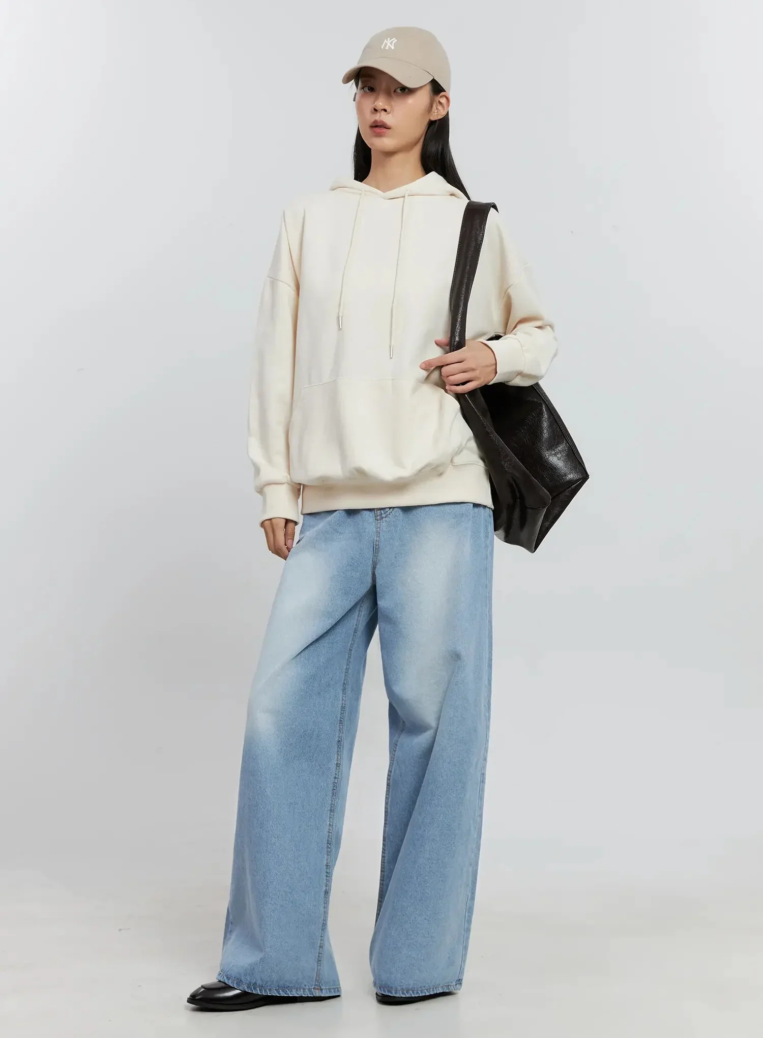 Basic Oversized Hoodie IS516 - Image 2
