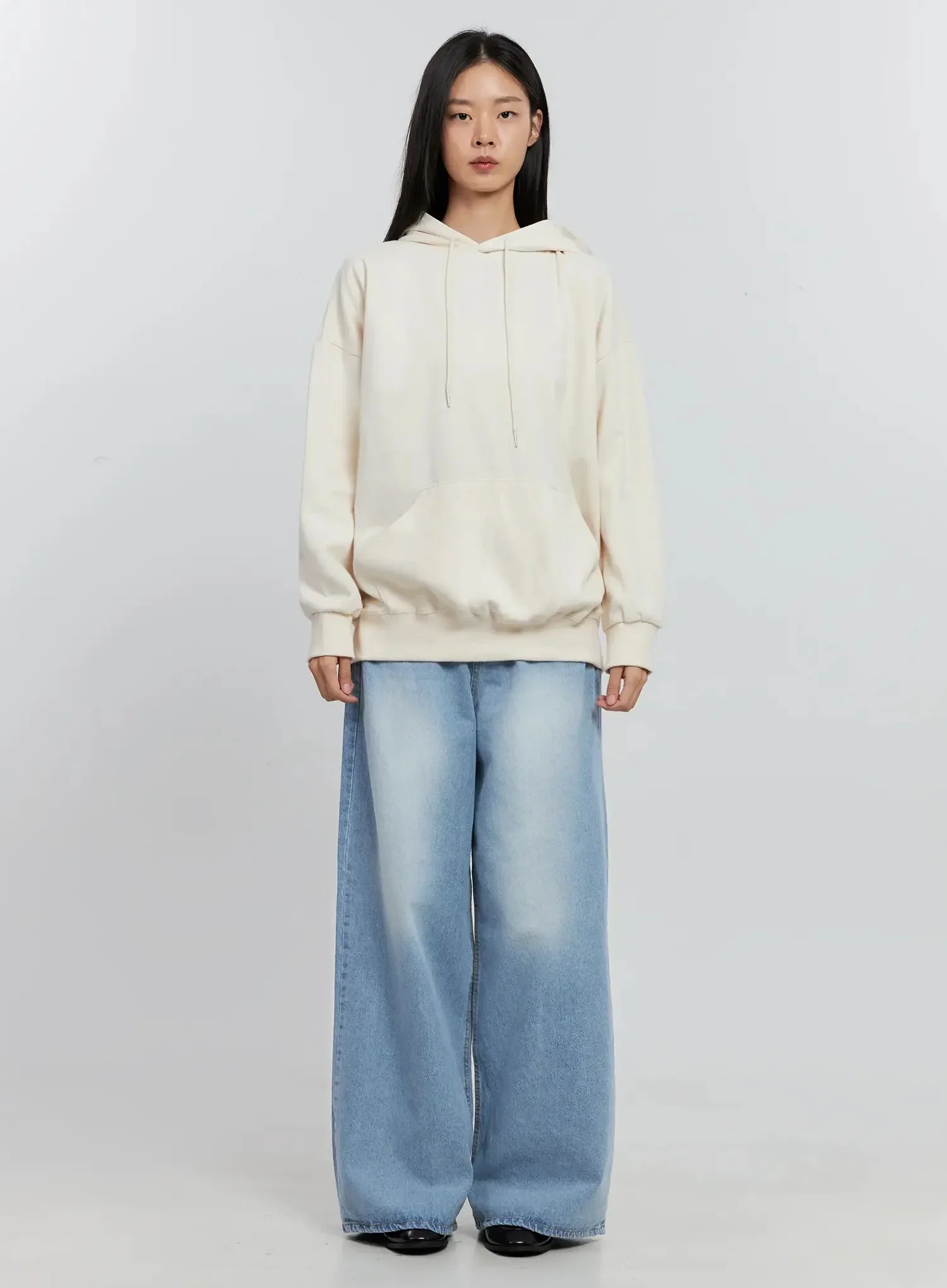 Basic Oversized Hoodie IS516 - Image 7