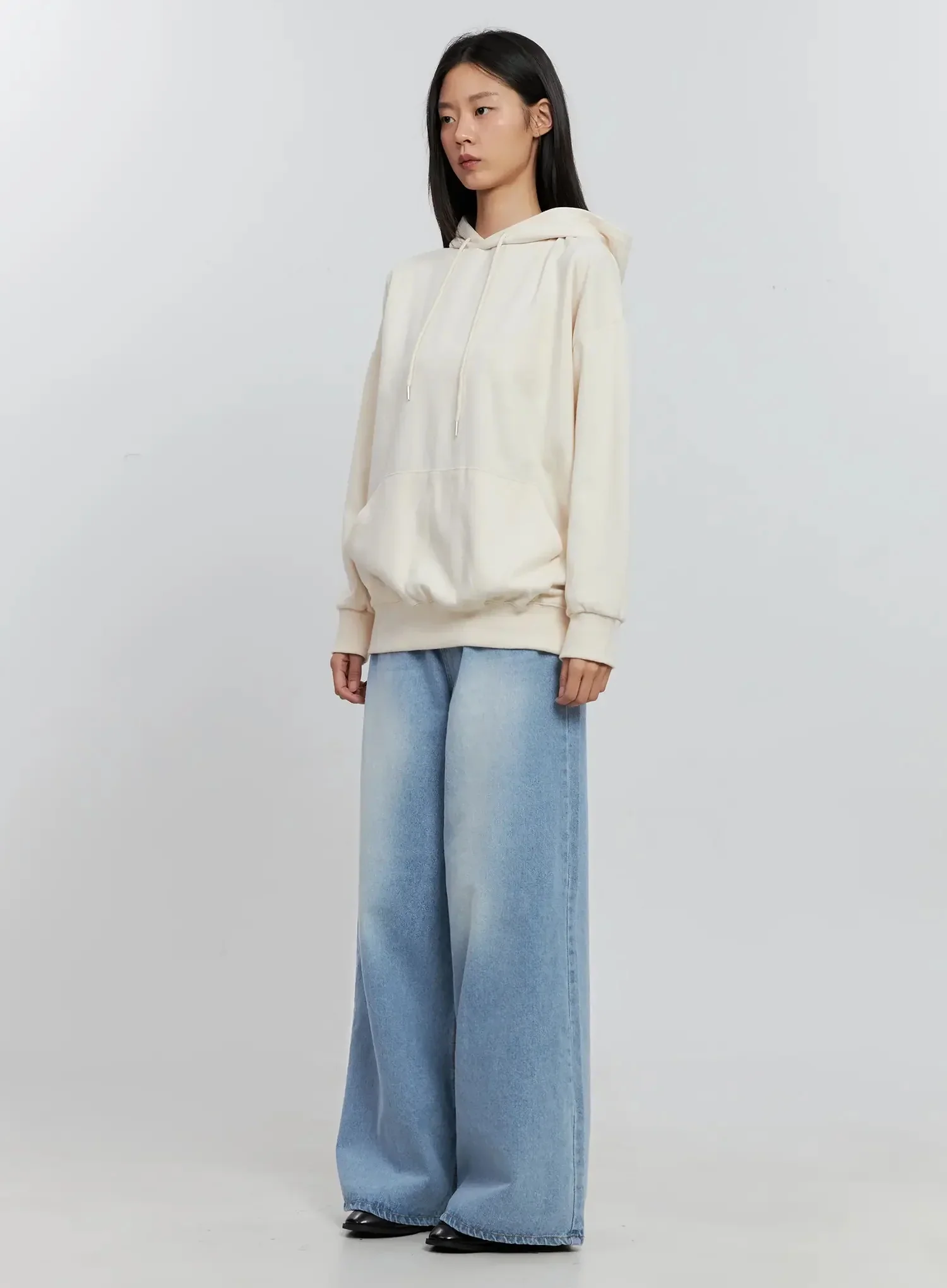 Basic Oversized Hoodie IS516 - Image 8