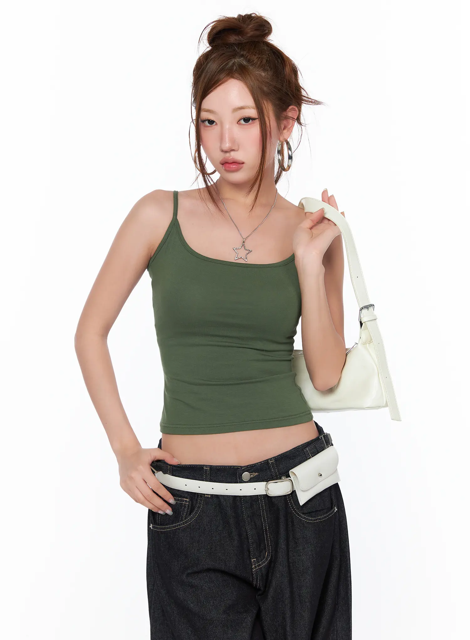 Basic Sleeveless Tank Top CA515