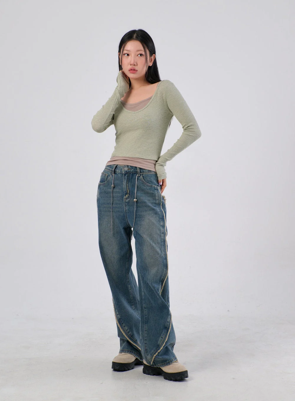 Basic Thin Strap Top IA304 - Image 12