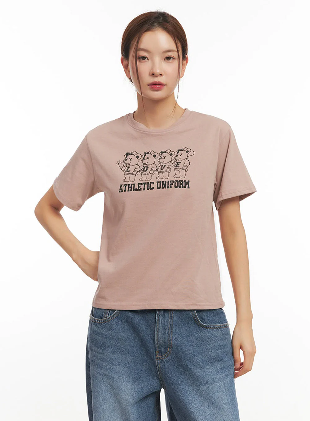 Bear Graphic Tee IM513 - Image 15