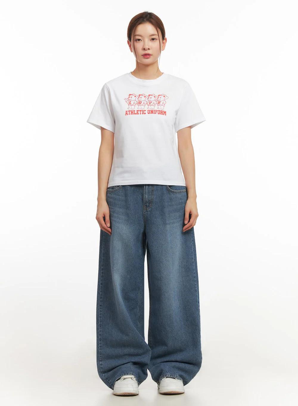 Bear Graphic Tee IM513 - Image 4