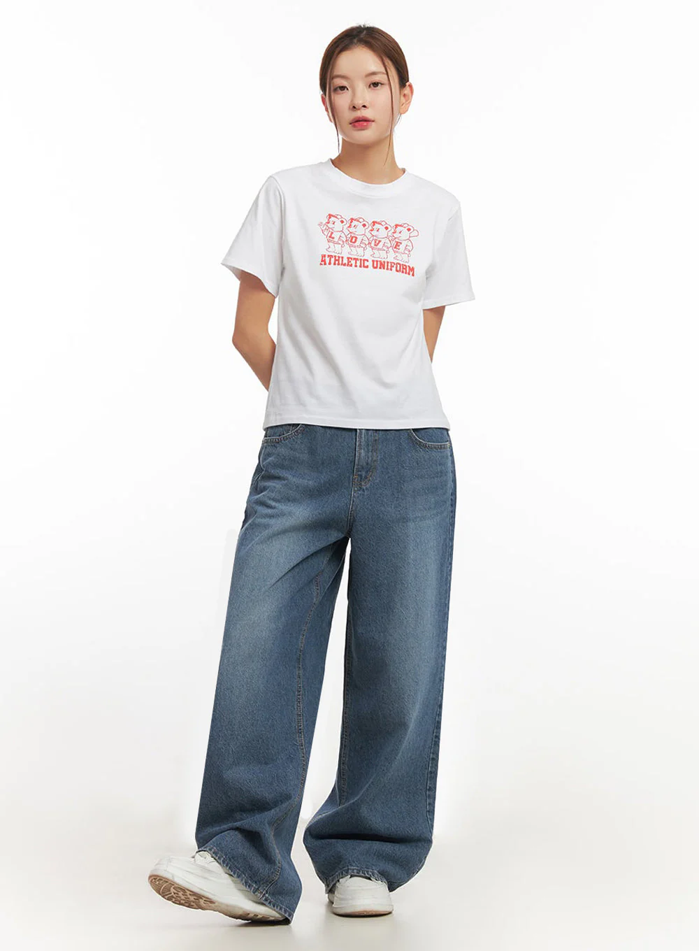Bear Graphic Tee IM513 - Image 5