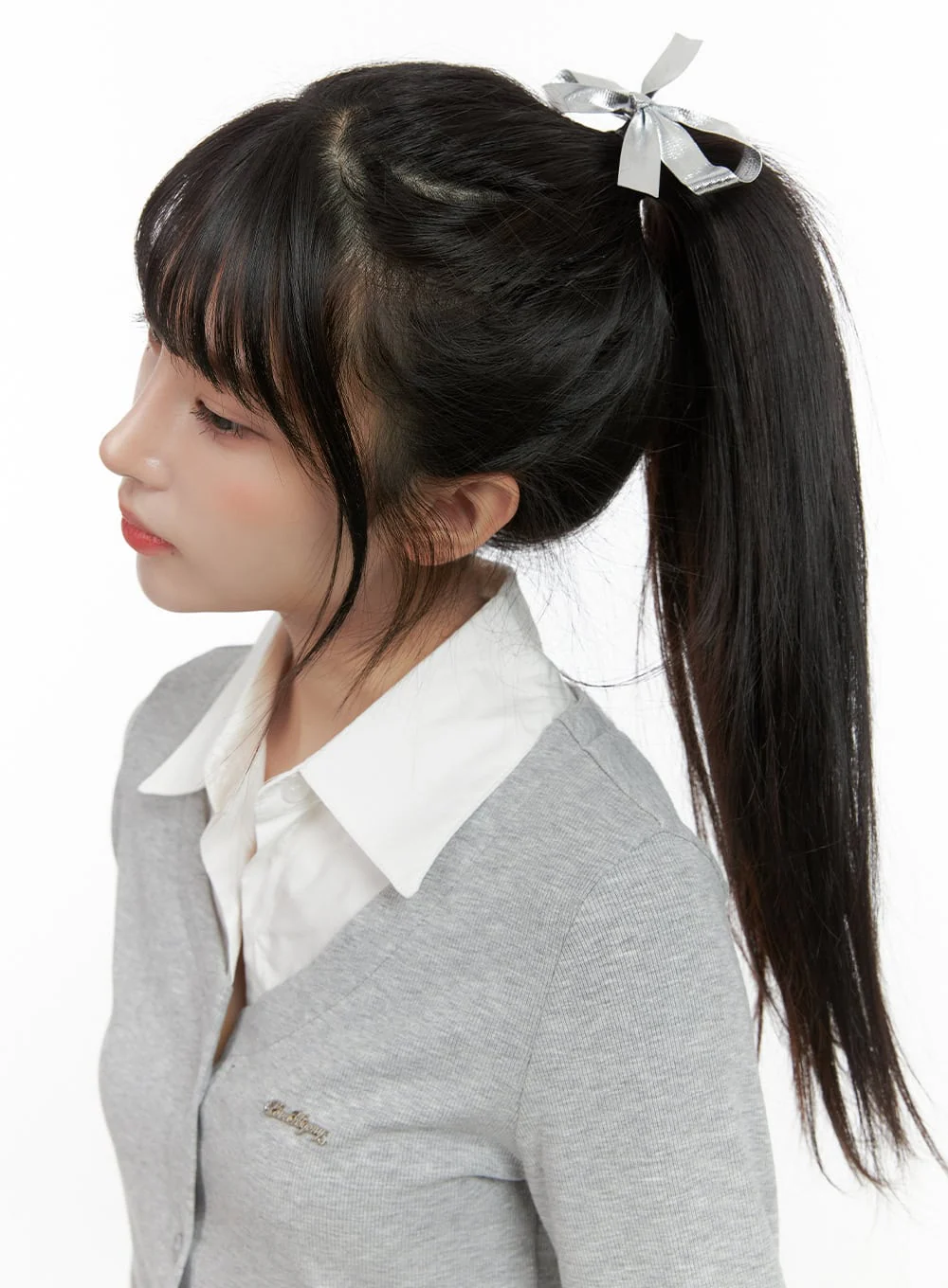 Big Ribbon Hair Pin IS413 - Image 2