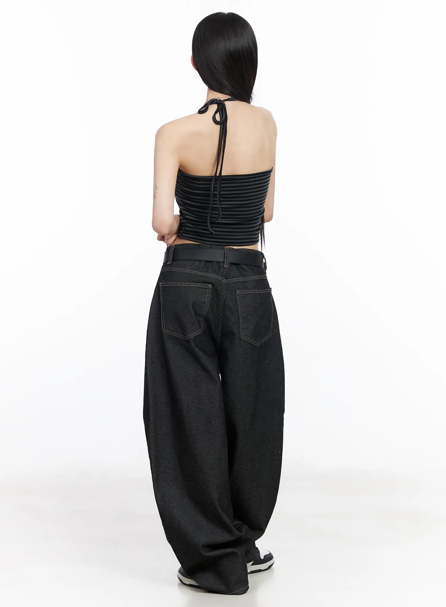 Birdie Wide Leg Baggy Jeans CF519 - Image 6