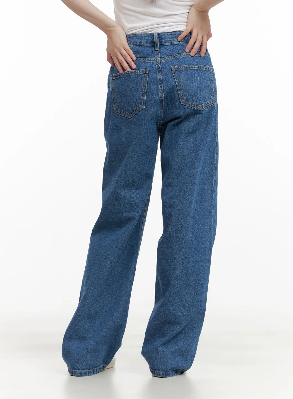 Blue Straight Leg Jeans CY428 - Image 9