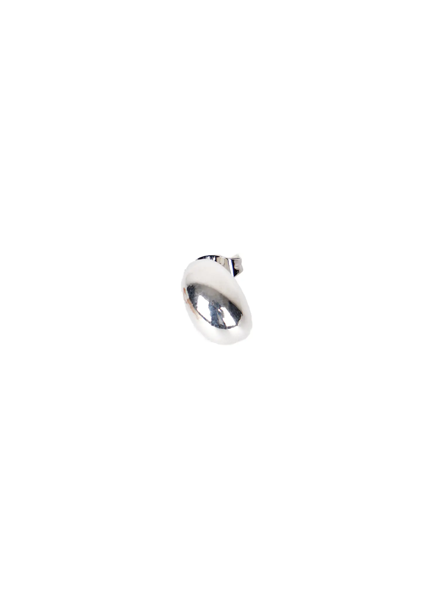 Bold Oval Stud Earrings CA517 - Image 4