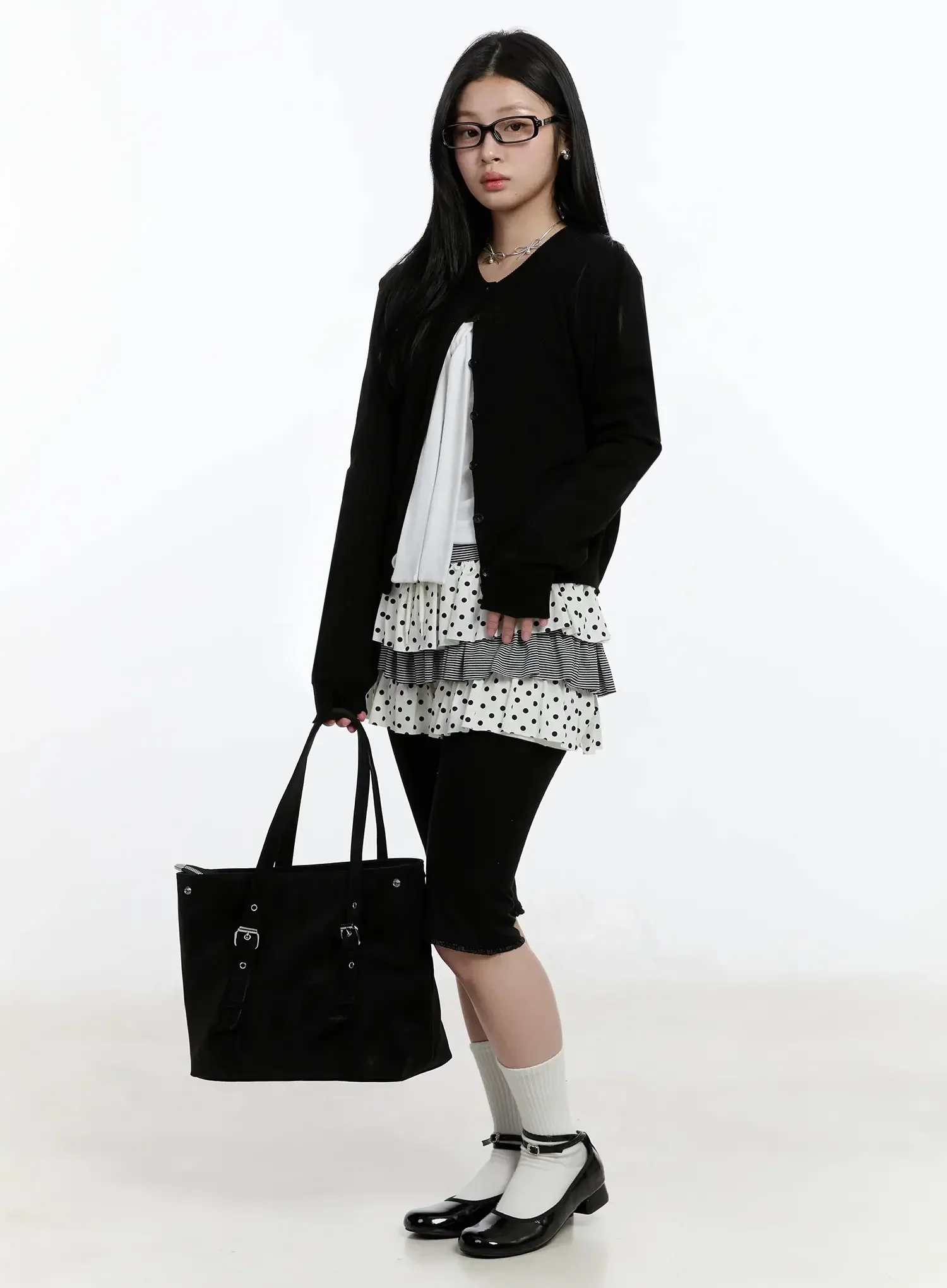 Bow Tie Long Sleeve Top IM519 - Image 12