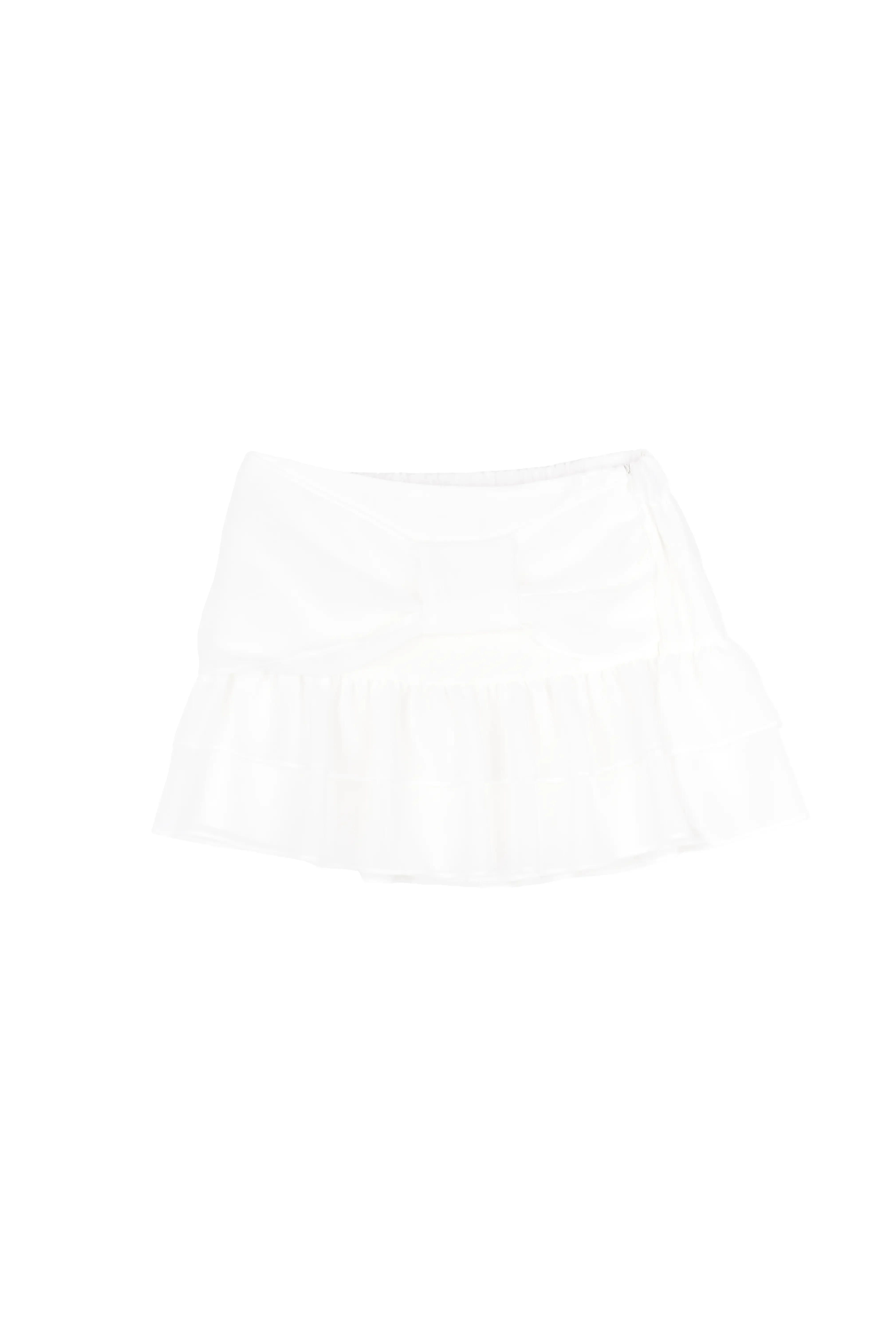 Bow Waist Tiered Mini Skirt IY511 - Image 11
