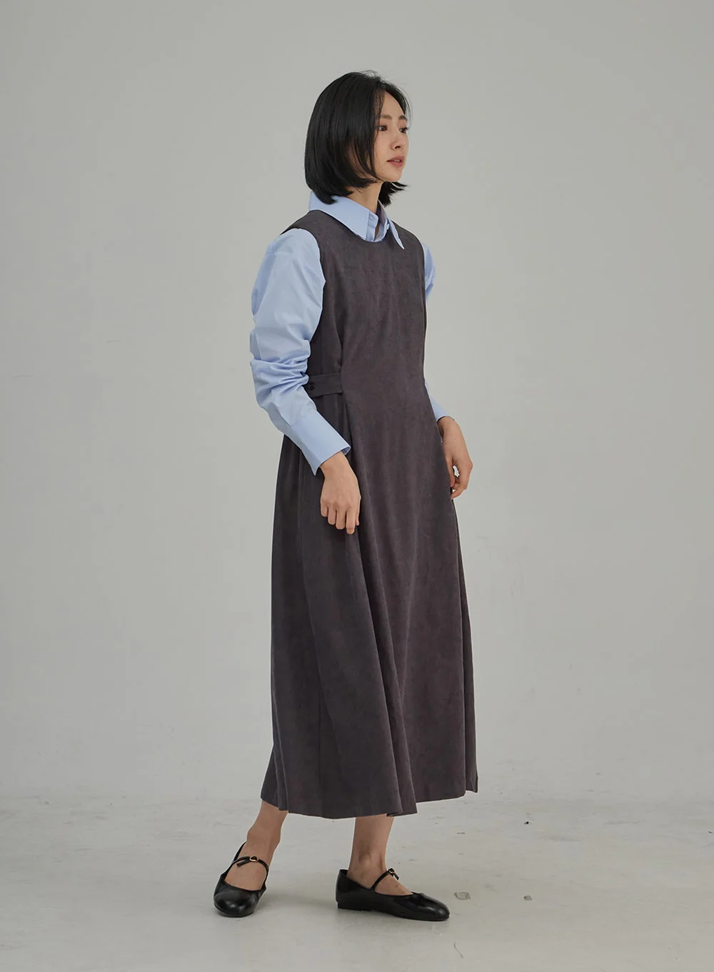 Buckle Round Mary Jane Flats OJ305 - Image 7