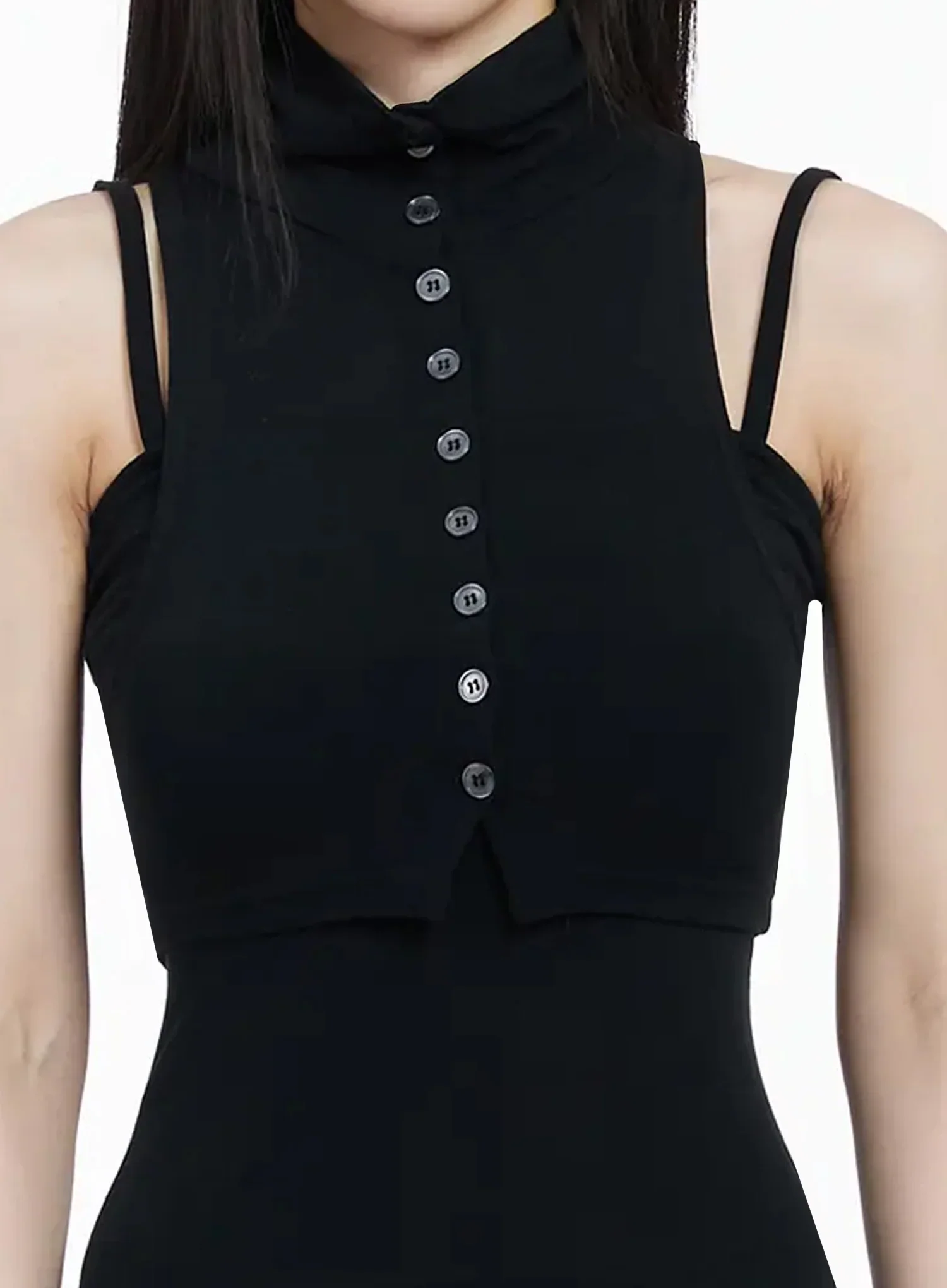Button-Up Tank and Cardigan Duo IY511 - Image 4