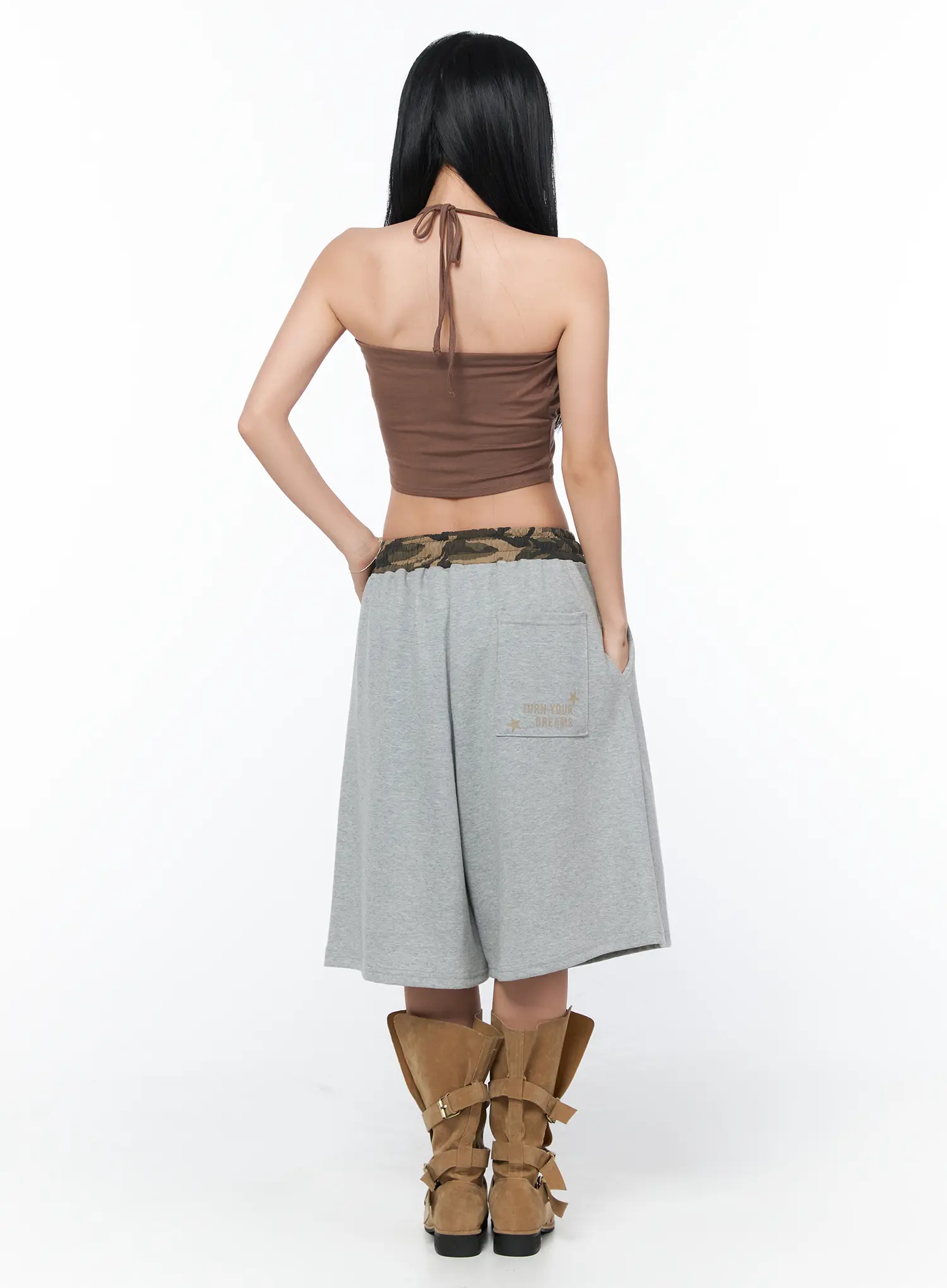 Camo Print Bermuda Shorts CY513 - Image 7