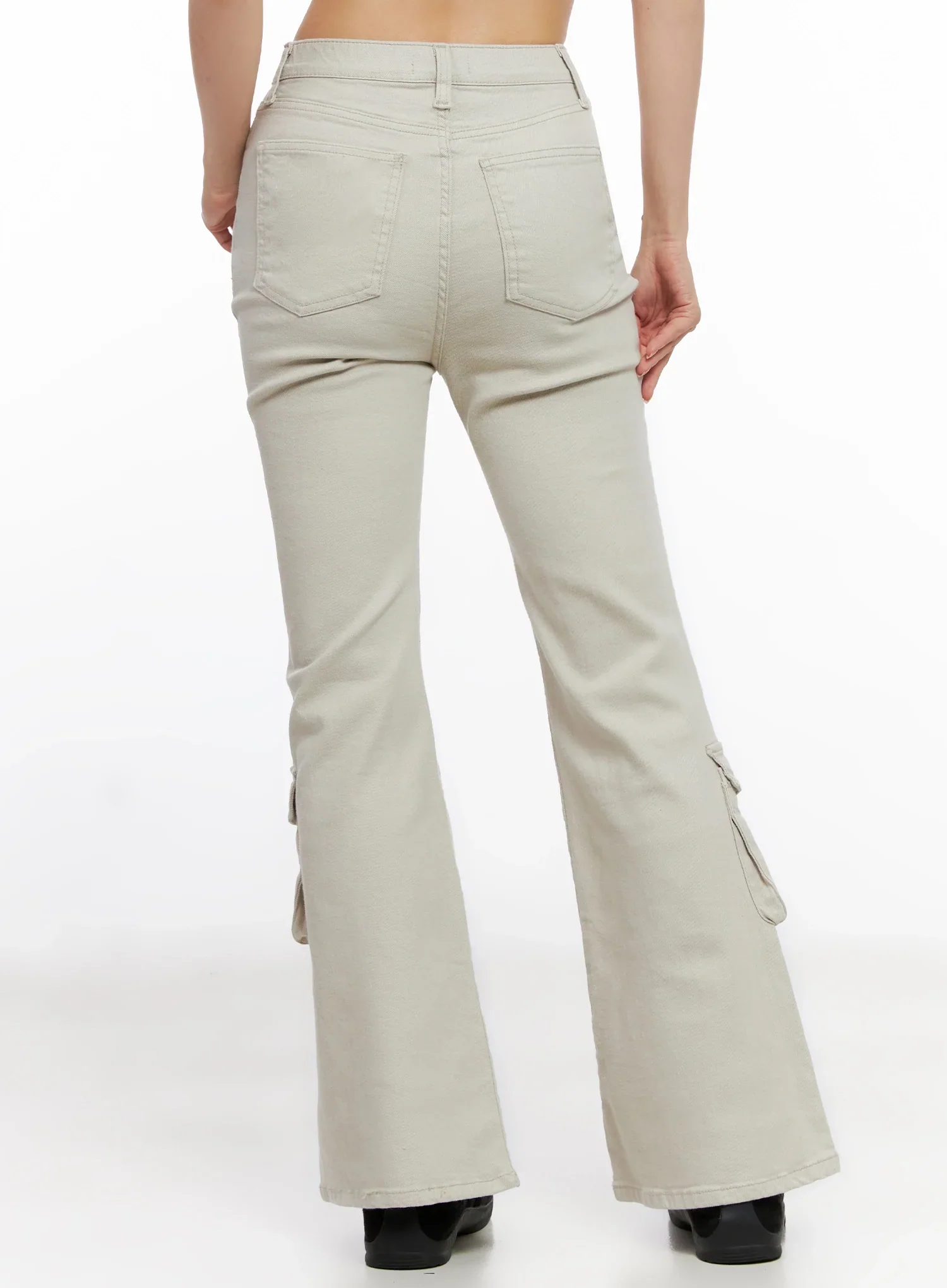 Cargo Flared Pants IG508 - Image 13